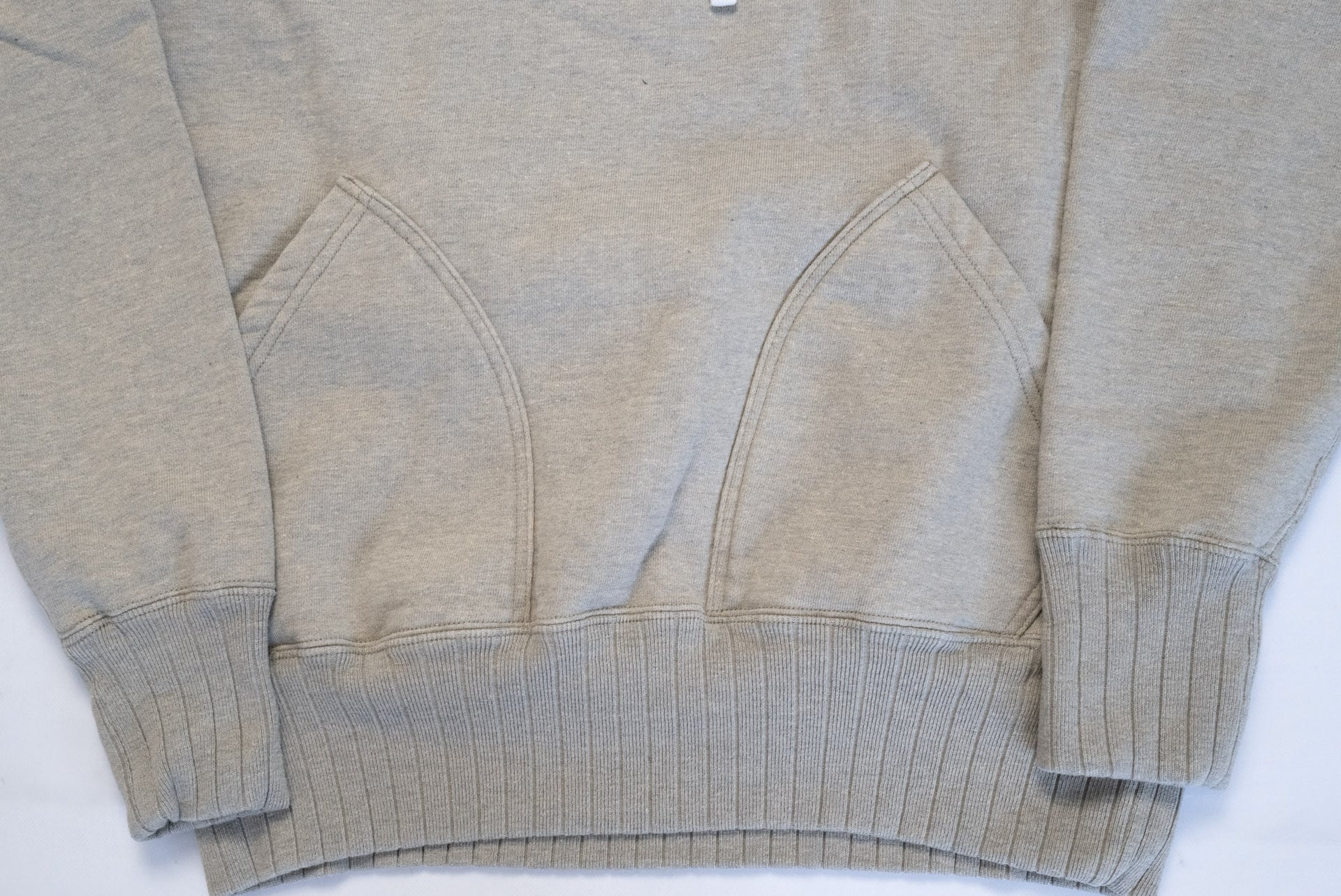 Studio D'Artisan 12oz 'Suvin Gold' Loopwheeled Pull Over (Heather Grey)