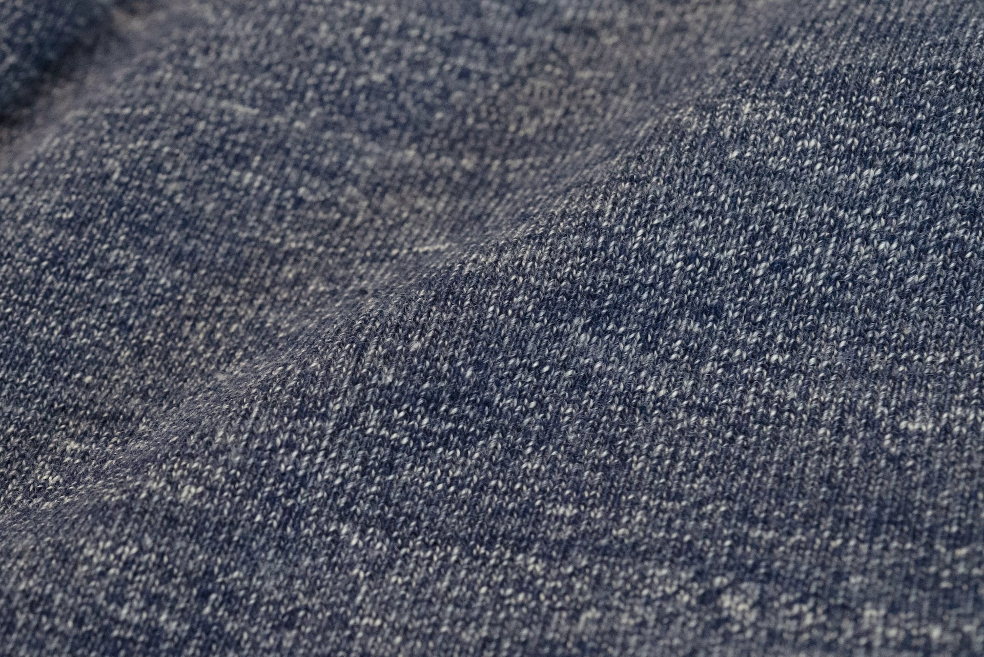 Studio D'Artisan X CORLECTION 7.5oz 'Suvin Gold' Ultimate Loopwheeled L/S Tee (Heather Navy)