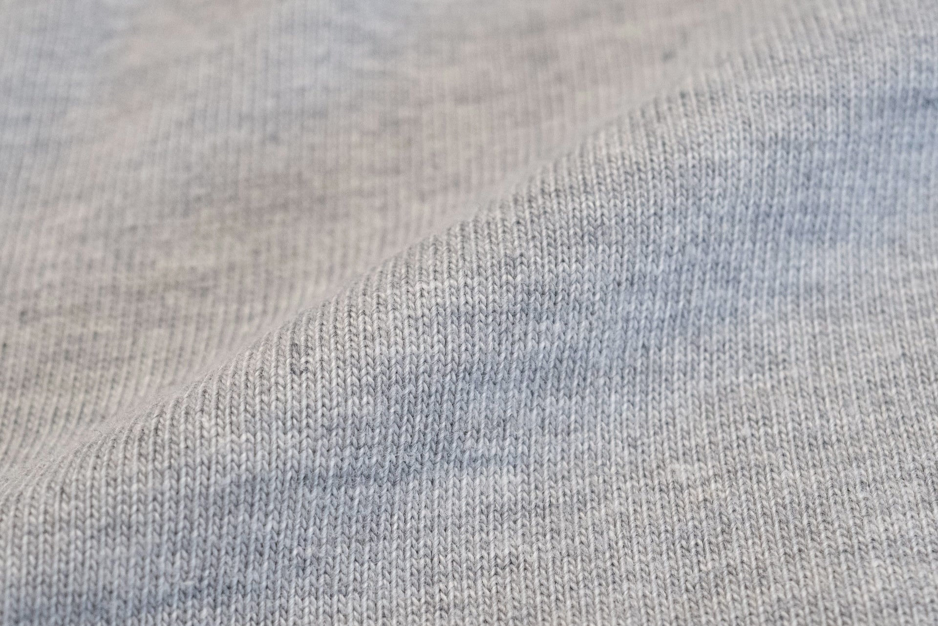 Studio D'Artisan X CORLECTION 7.5oz 'Suvin Gold' Ultimate Loopwheeled Plain Tee (Heather Grey)