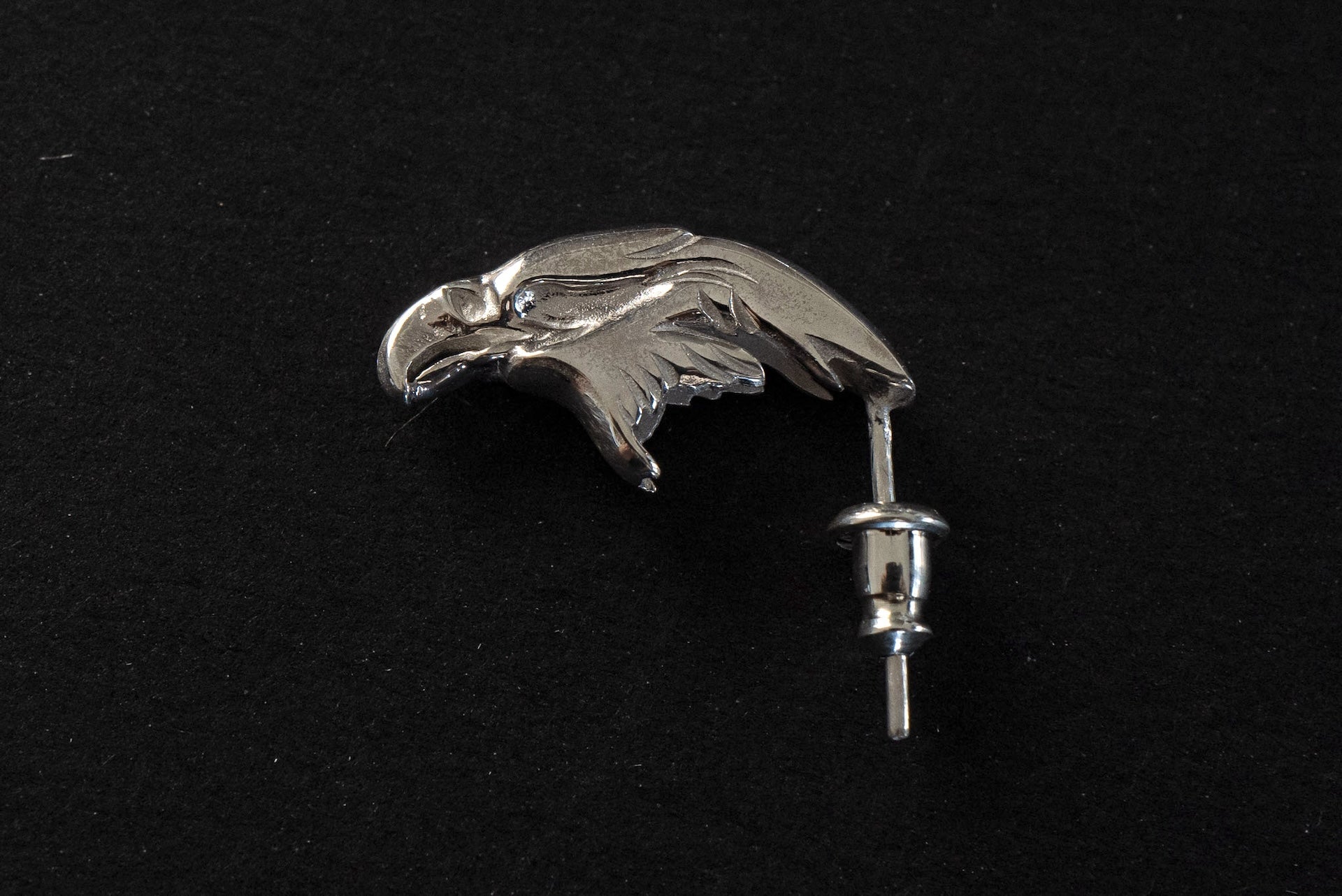 Legend “Eagle Safety Pin" Earring (JE-41)