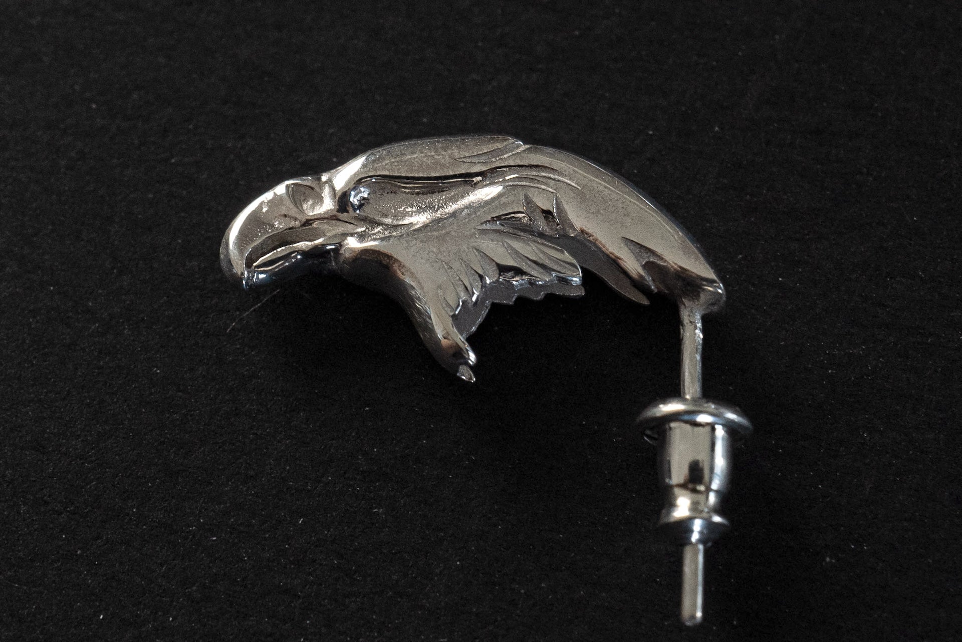 Legend “Eagle Safety Pin" Earring (JE-41)