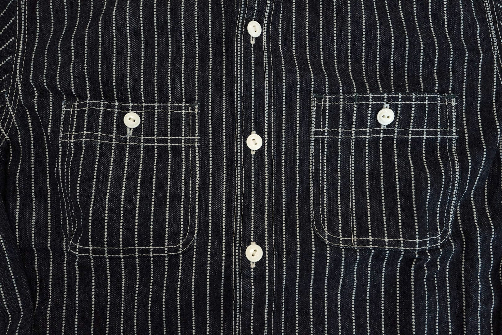 The Flat Head 11oz Indigo Wabash Workshirt