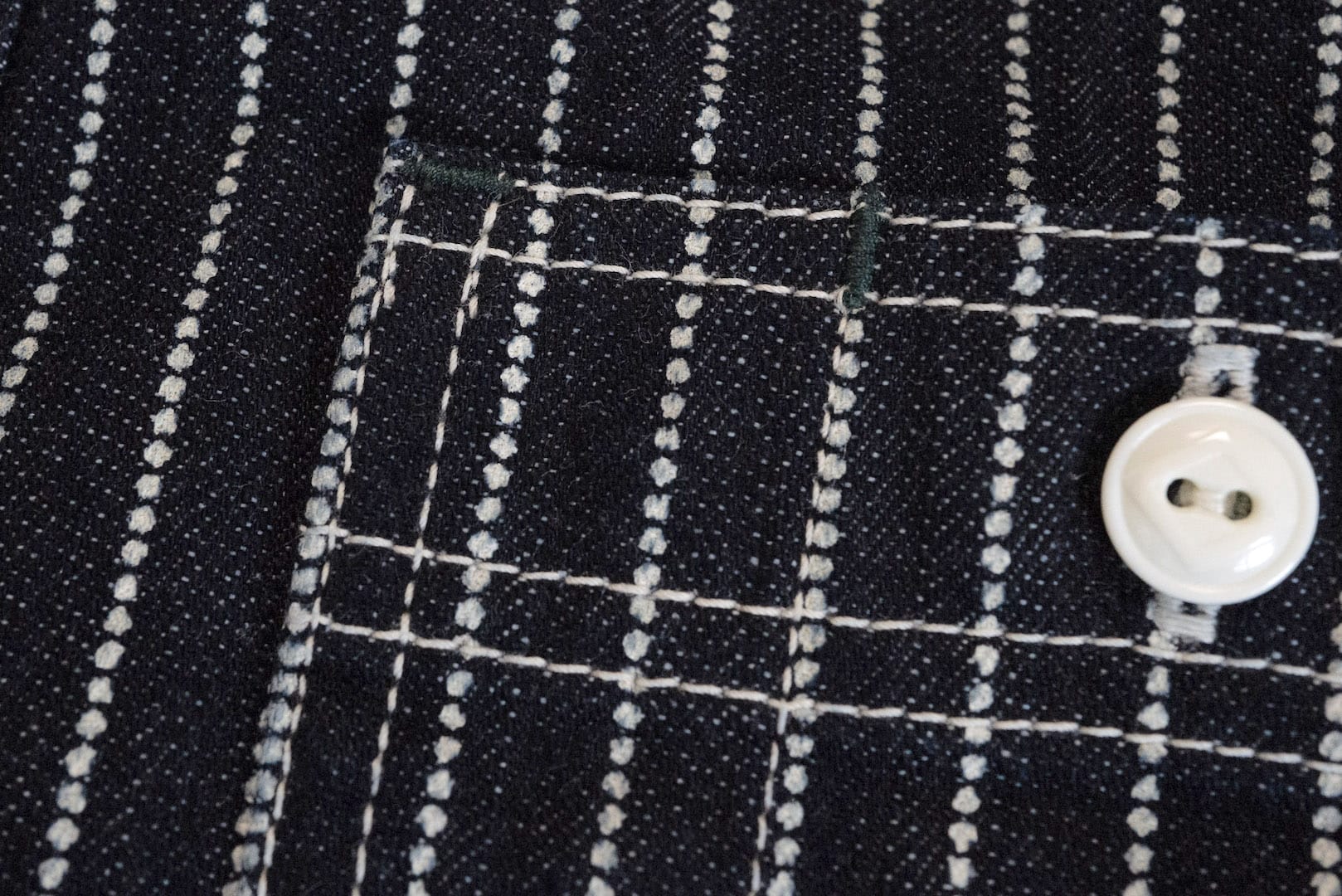 The Flat Head 11oz Indigo Wabash Workshirt