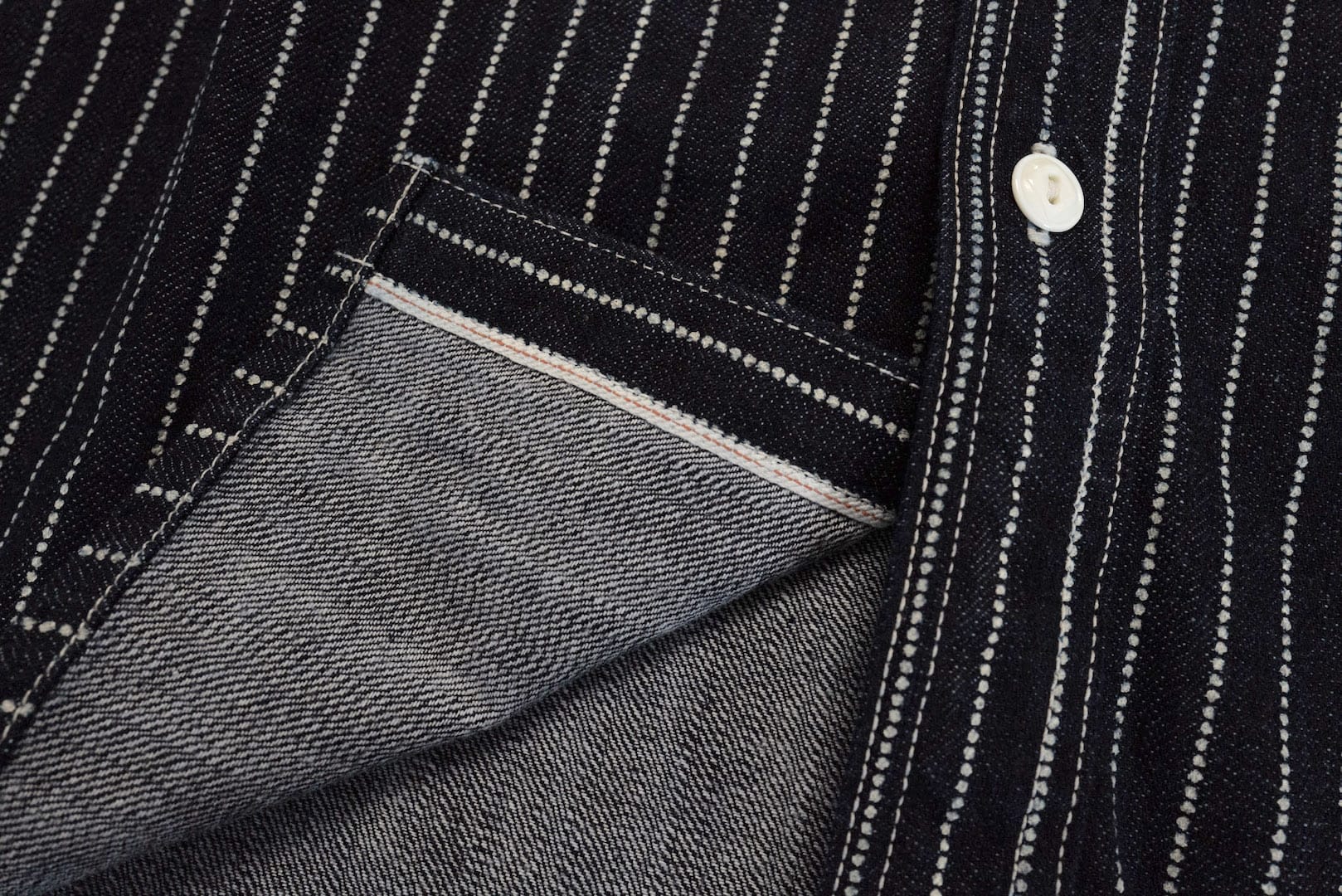 The Flat Head 11oz Indigo Wabash Workshirt