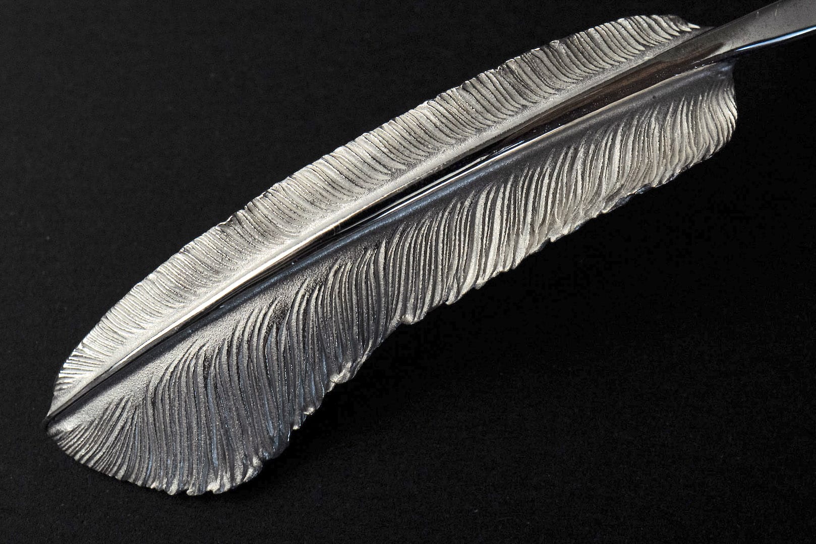 Legend "X-Large Feather" Silver Pendants