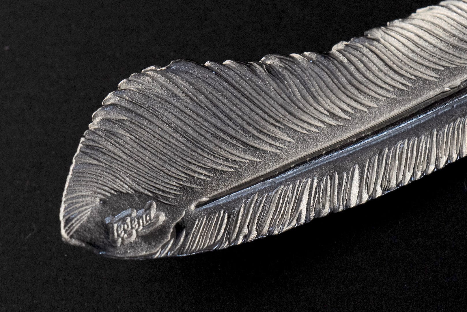 Legend "X-Large Feather" Silver Pendants