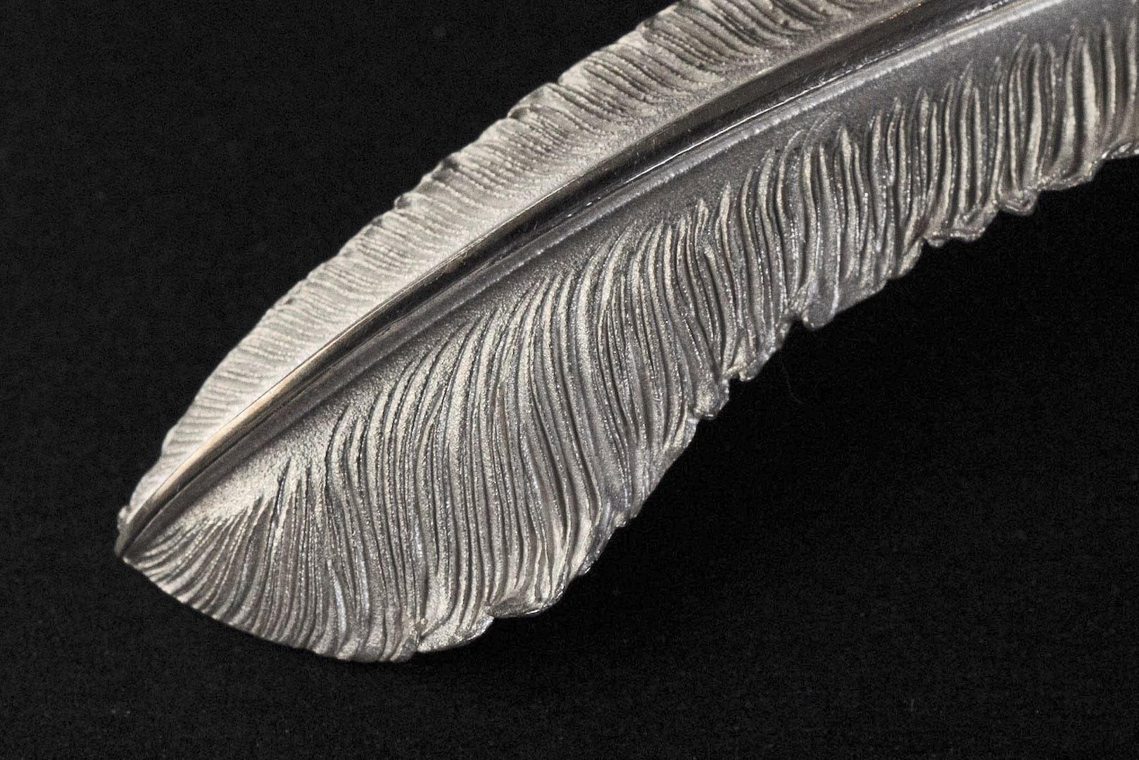 Legend "Large Feather" Silver Pendants