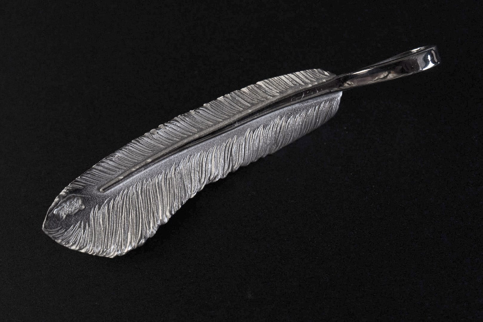 Legend "X-Large Feather" Silver Pendants