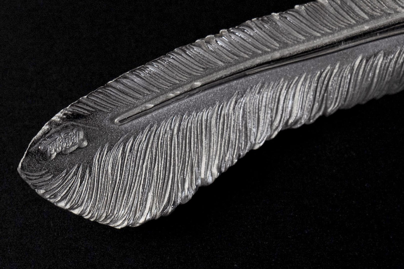 Legend "X-Large Feather" Silver Pendants