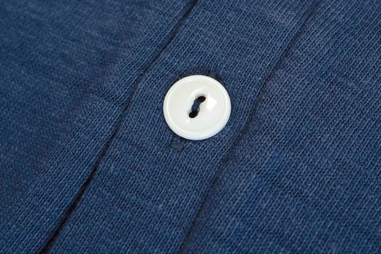 Warehouse 5.5oz "Bamboo Textured" L/S Henley Tee (Navy)