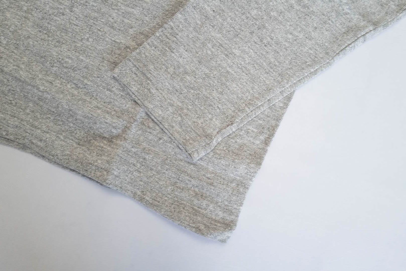 Warehouse 5.5oz "Bamboo Textured" L/S Henley Tee (Grey)