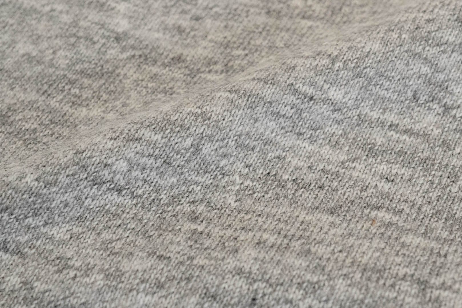 Warehouse 5.5oz "Bamboo Textured" L/S Henley Tee (Grey)