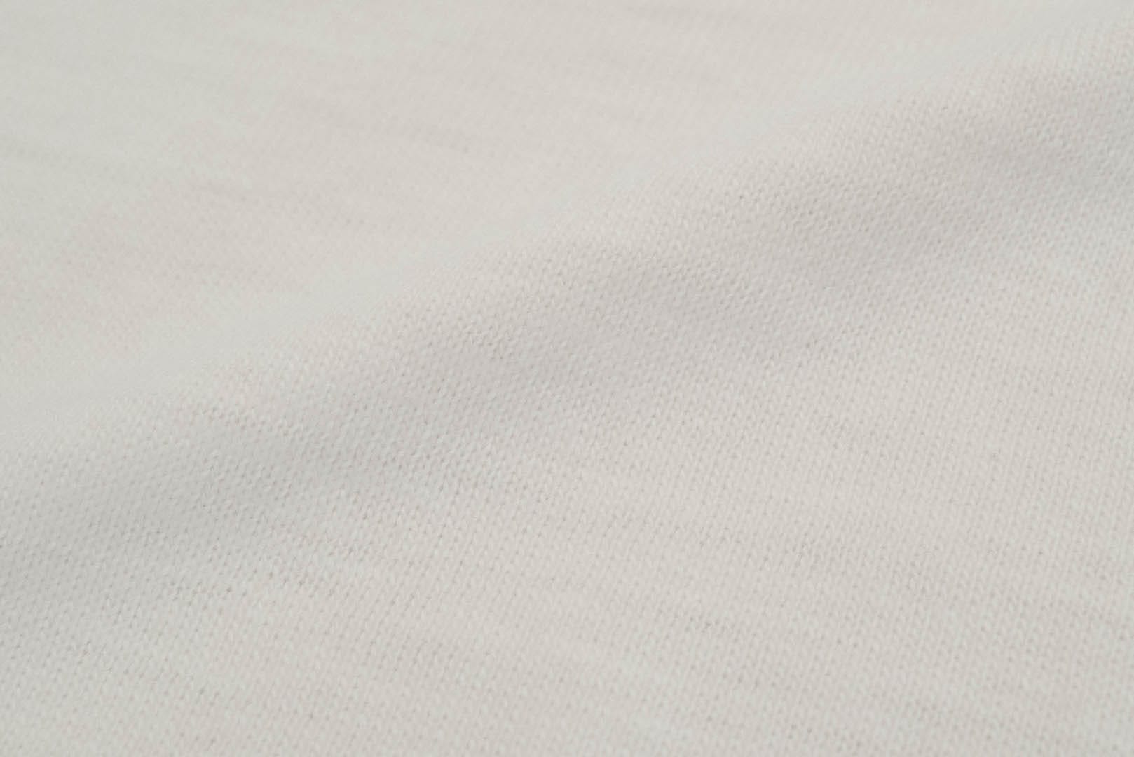 Warehouse 5.5oz "Bamboo Textured" L/S Henley Tee (White)