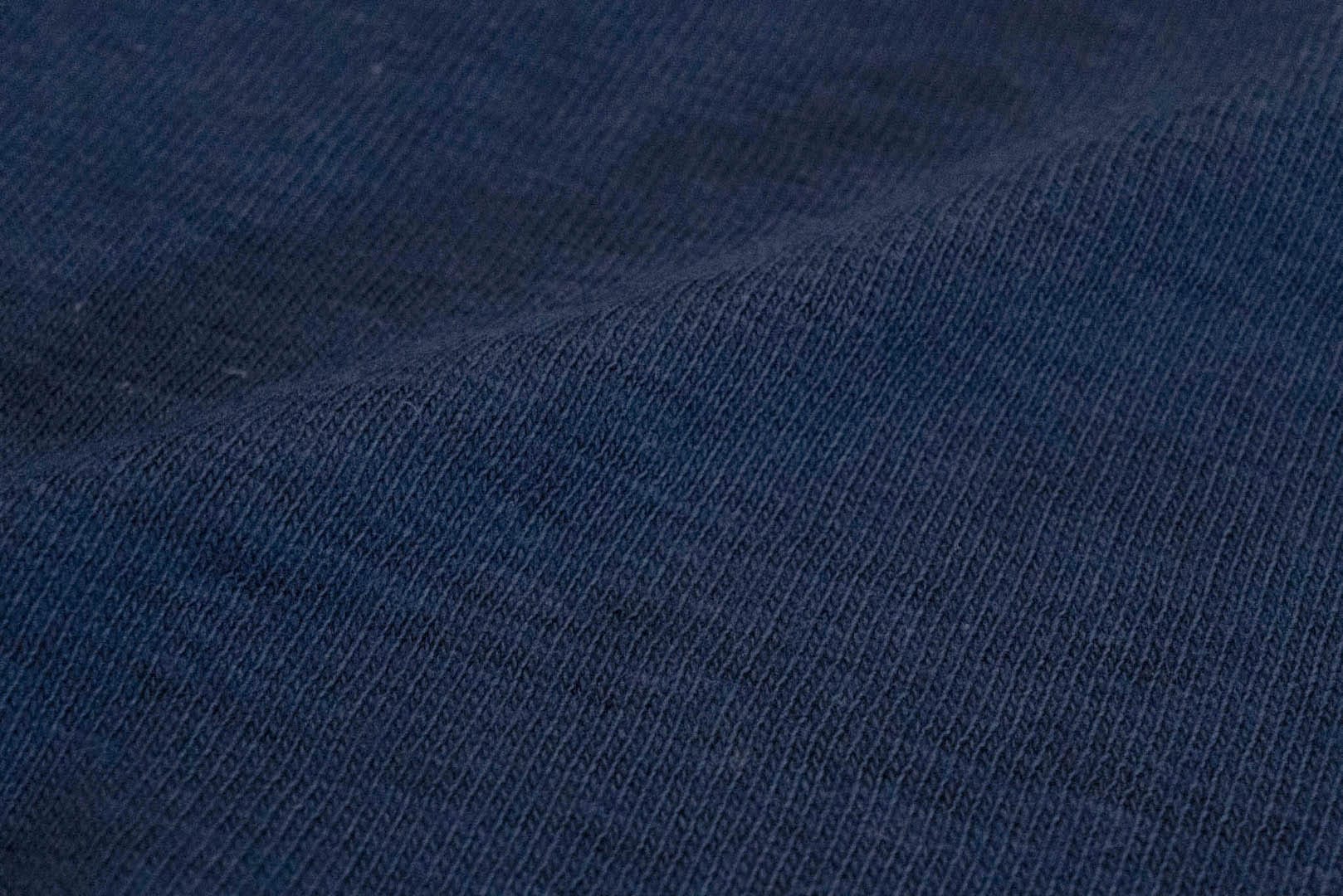 Warehouse 5.5oz "Bamboo Textured" L/S Plain Tee (Navy)