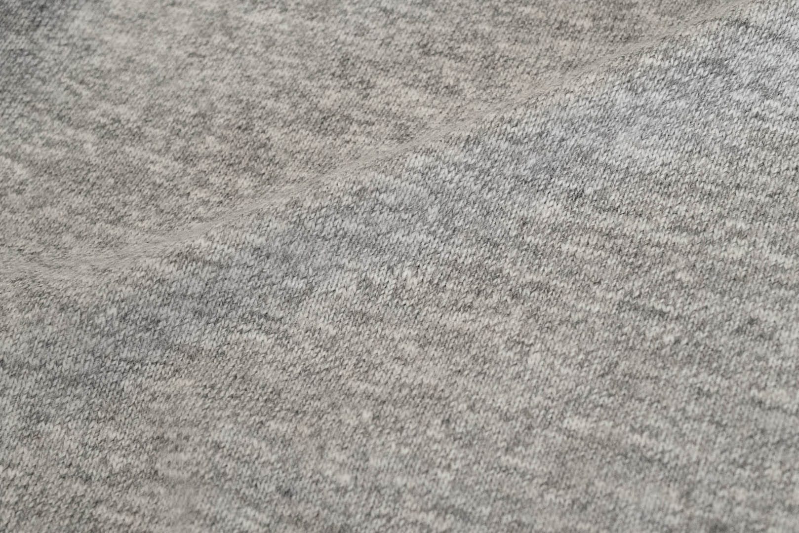 Warehouse 5.5oz "Bamboo Textured" L/S Plain Tee (Gray)