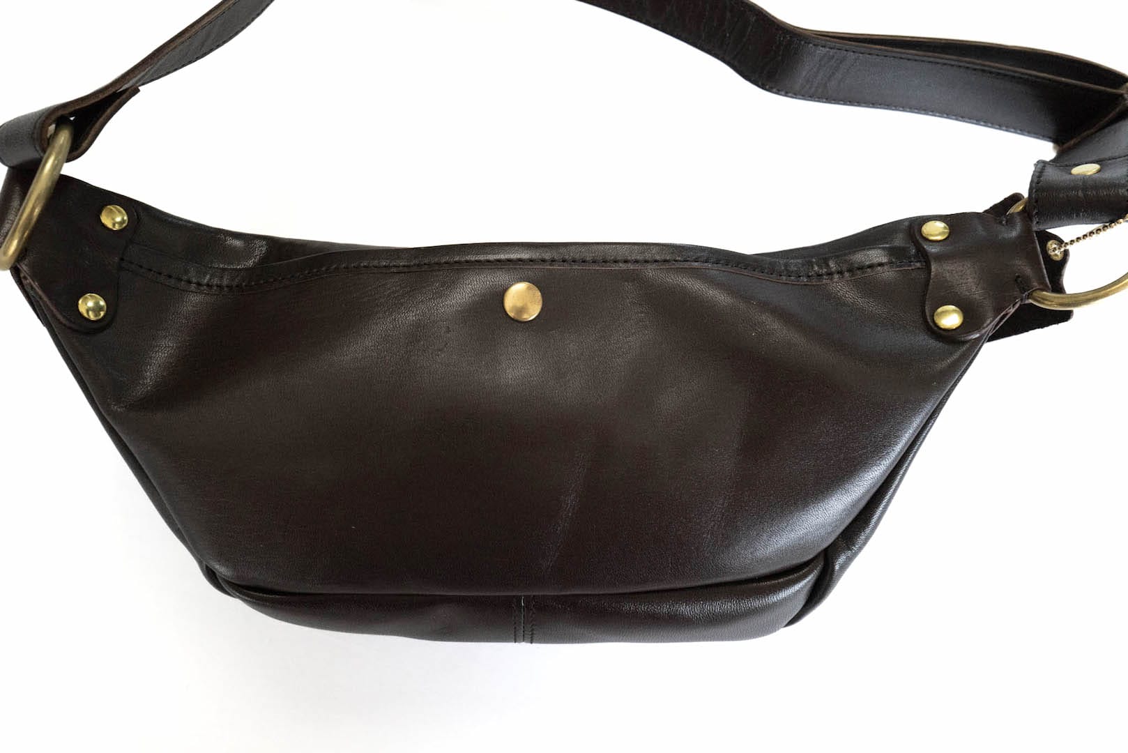 Inception by Accel Co. Horsebutt "Funky" Shoulder Bag (Brown Tea-core)