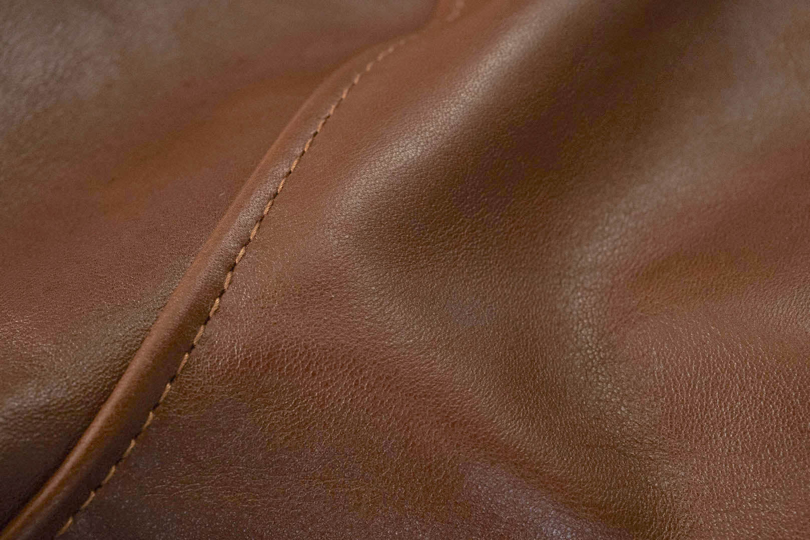 The Flat Head Horsehide 50s Single Riders Jacket (Brown Tea-Cored)