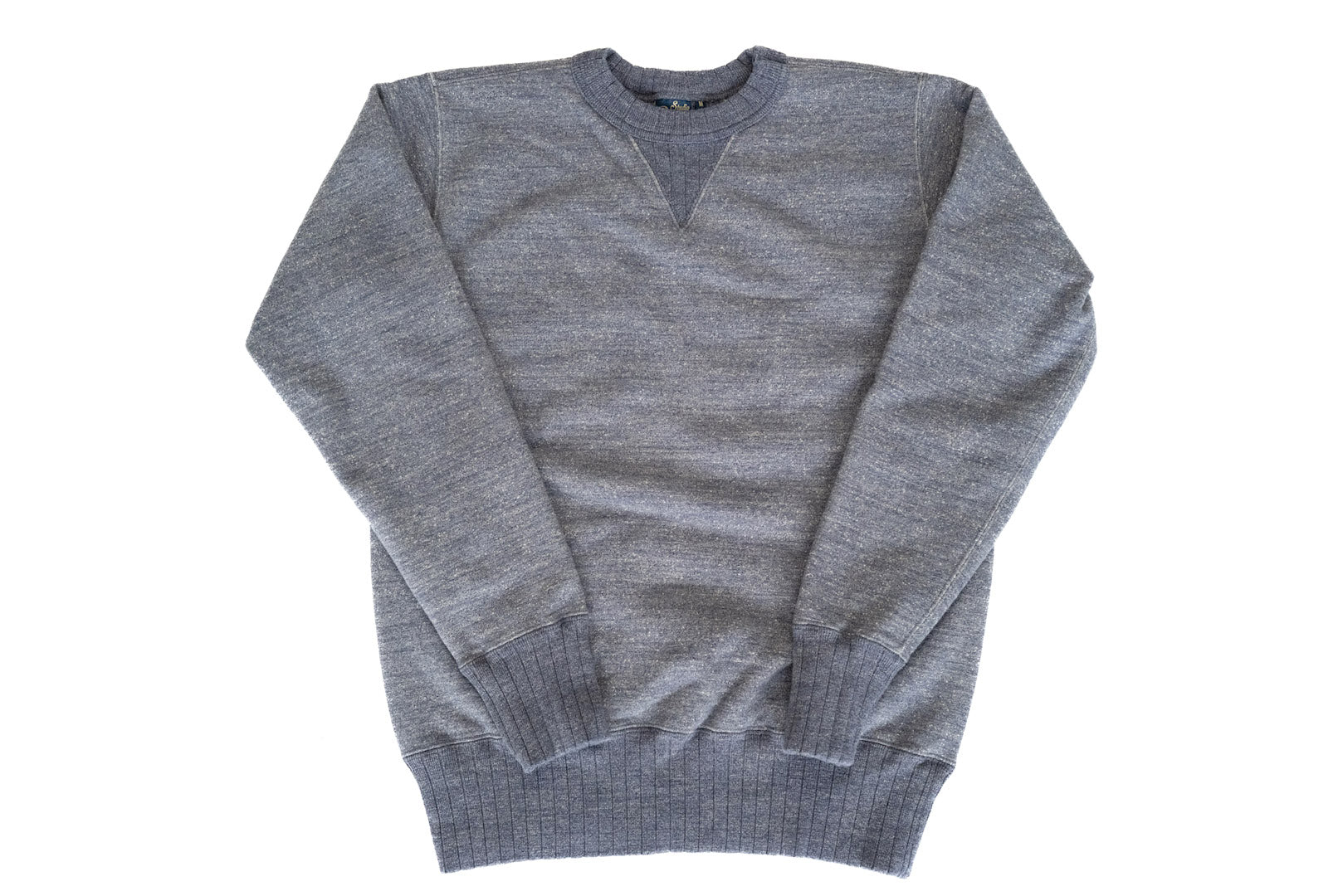 Studio D'Artisan 12oz 'Suvin Gold' Loopwheeled Sweatshirt (Heather Navy)