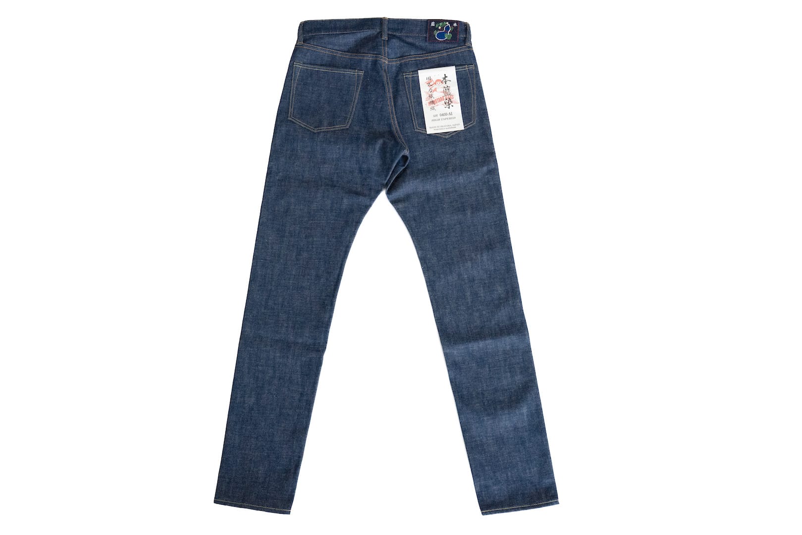 MOMOTARO JEANS  13.5oz 0405-AI "Ultimate Natural Indigo" Denim (High Tapered fit)