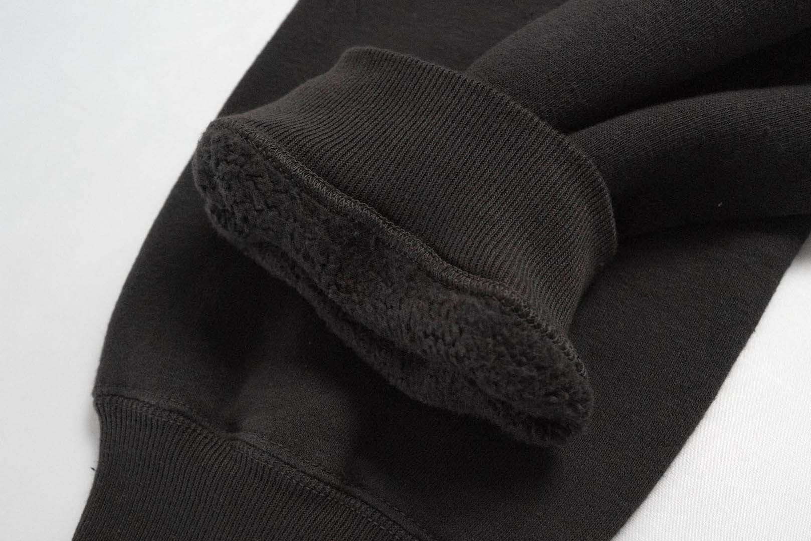 Dubble Works 11oz "Tsuri-ami" Loopwheeled Sweatpants (Sumi Black)