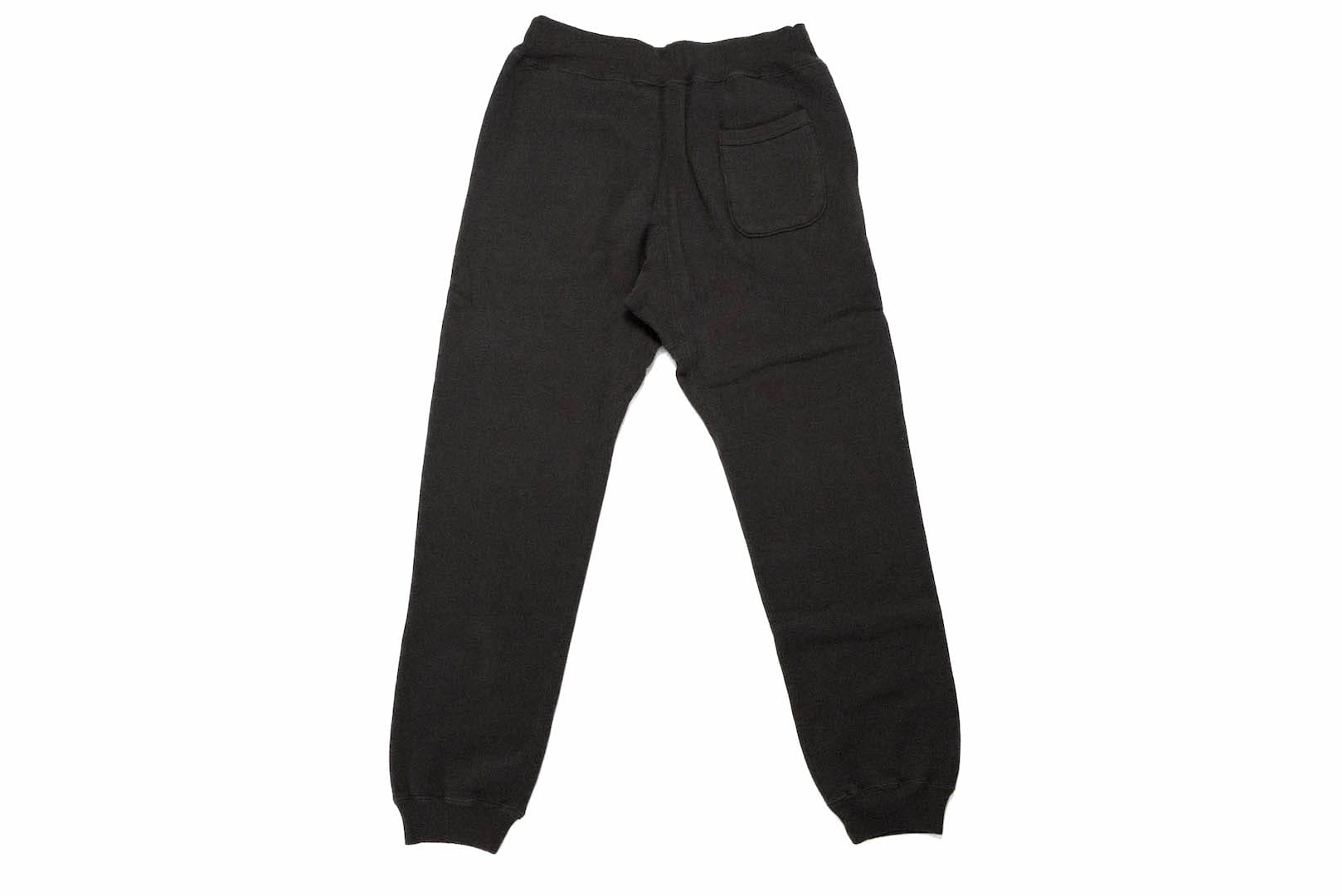 Dubble Works 11oz "Tsuri-ami" Loopwheeled Sweatpants (Sumi Black)