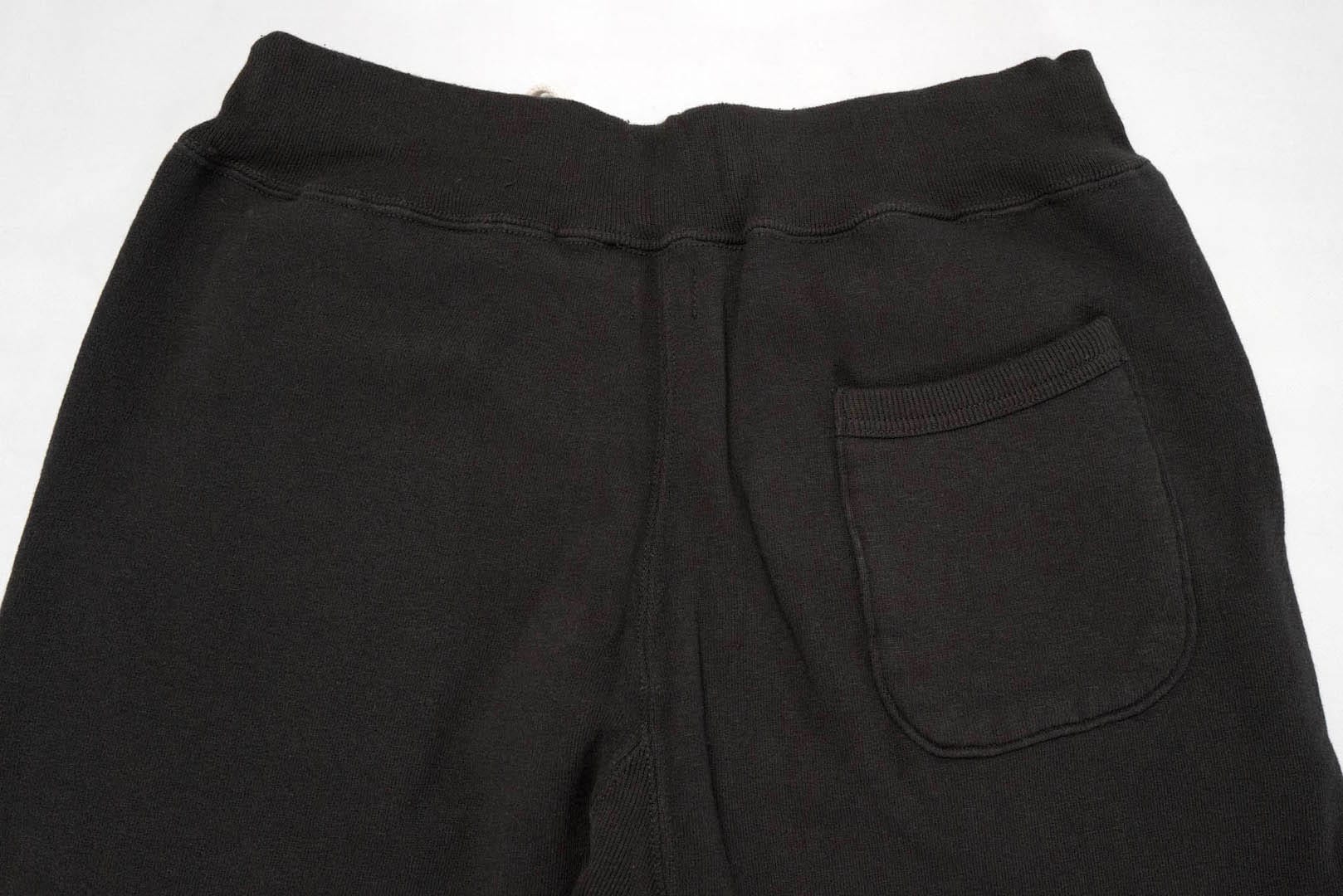 Dubble Works 11oz "Tsuri-ami" Loopwheeled Sweatpants (Sumi Black)