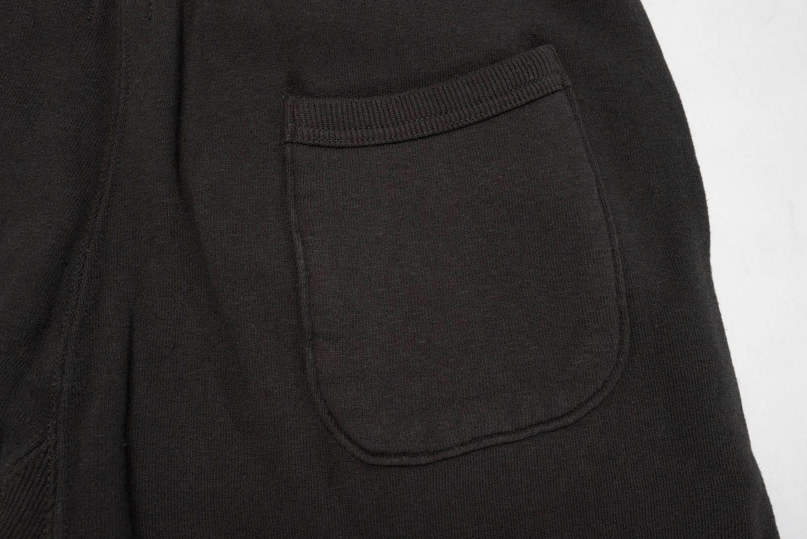 Dubble Works 11oz "Tsuri-ami" Loopwheeled Sweatpants (Sumi Black)