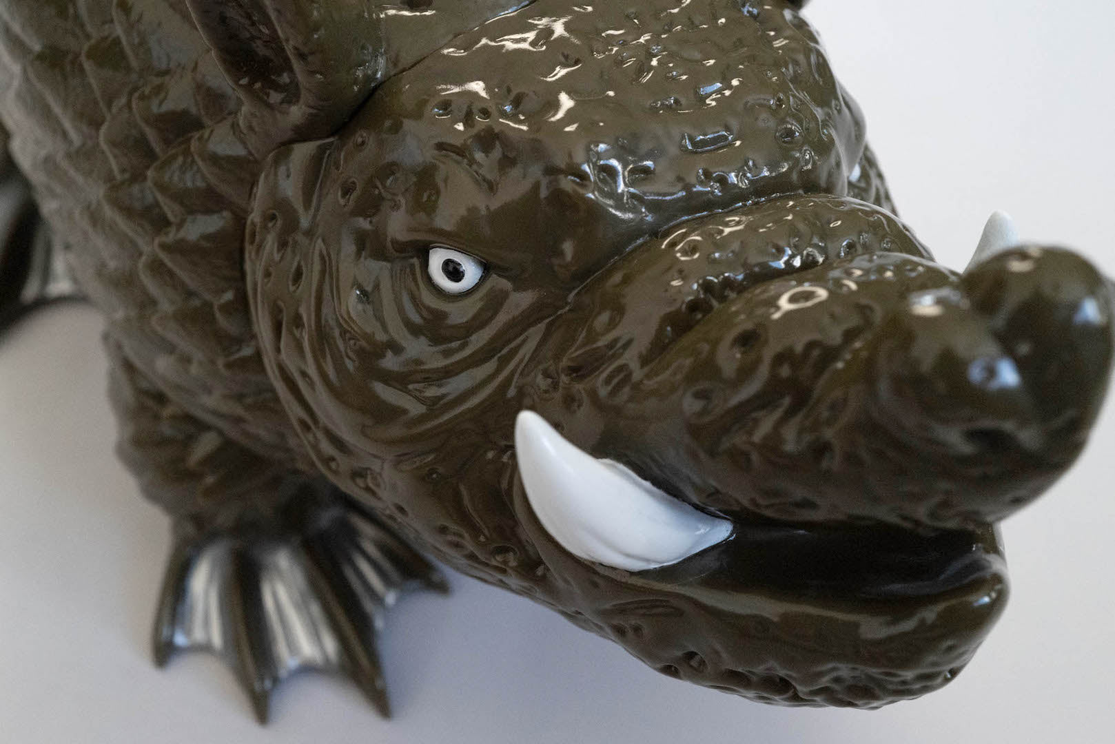 Ultima Thule by Freewheelers "Ancient Monster" PVC Toy (Olive)