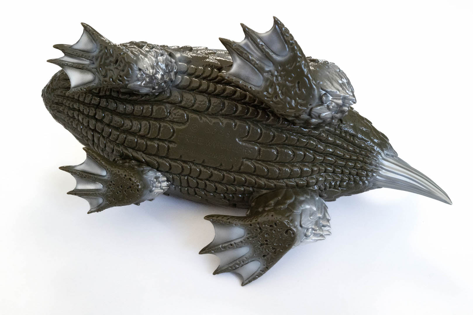 Ultima Thule by Freewheelers "Ancient Monster" PVC Toy (Olive)