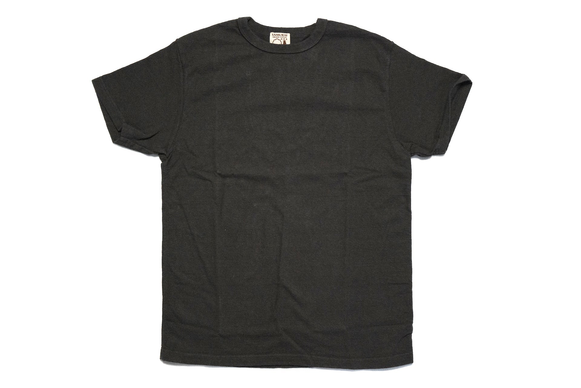 Samurai 12oz "Nippon Cotton" Plain Tee (Kuromame)