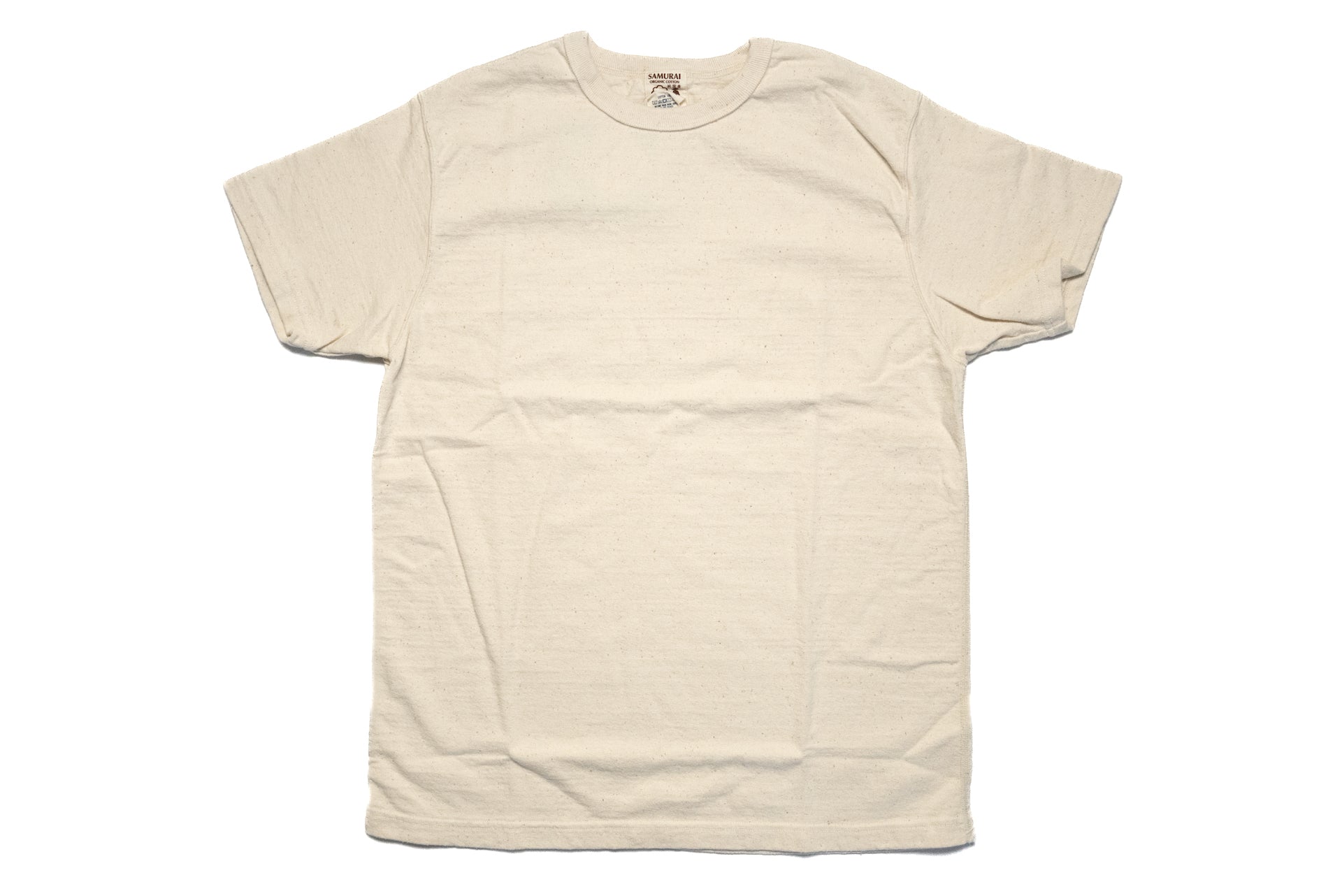 Samurai 12oz "Nippon Cotton" Plain Tee (Natural)