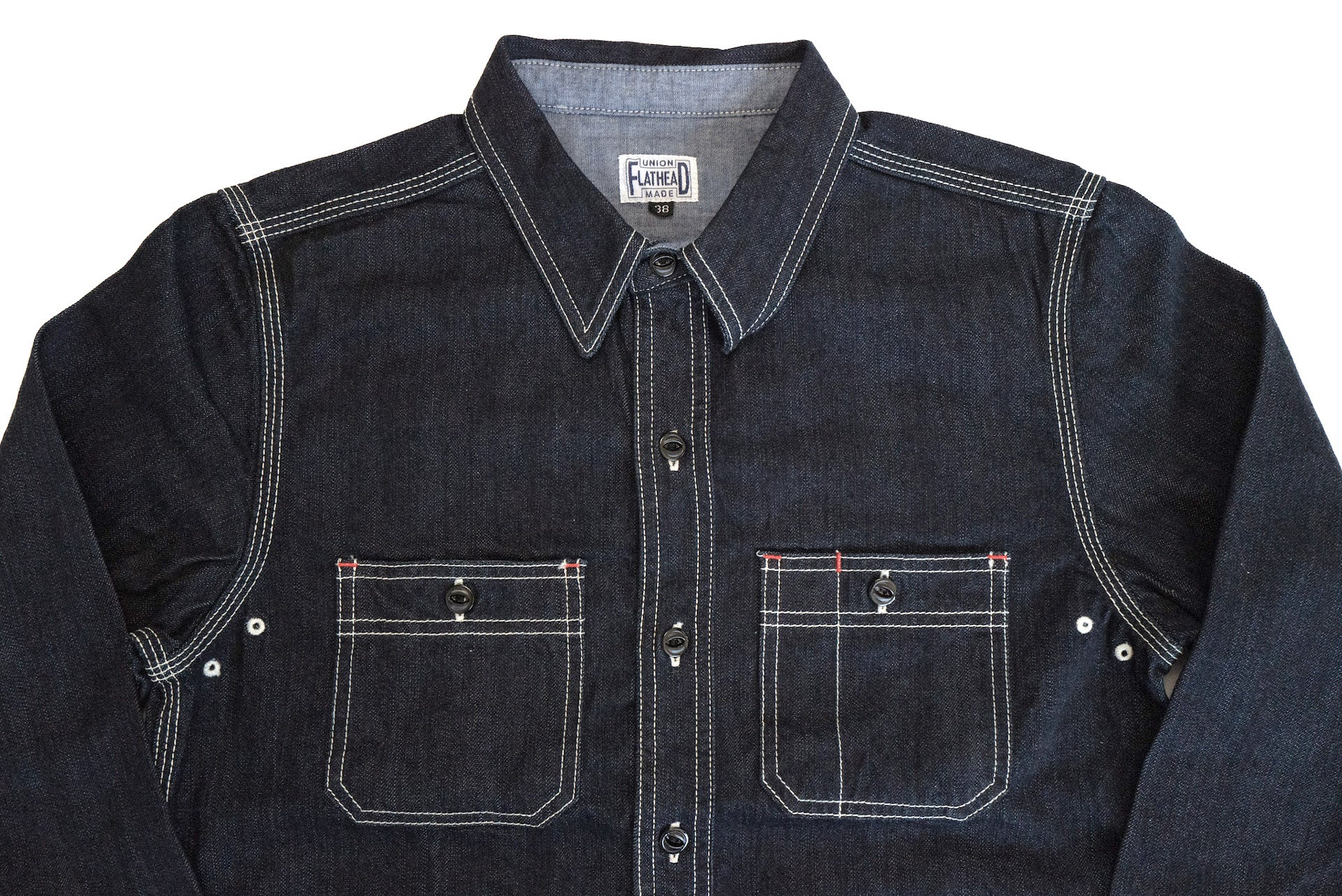 The Flat Head 11oz Selvage Denim Workshirt