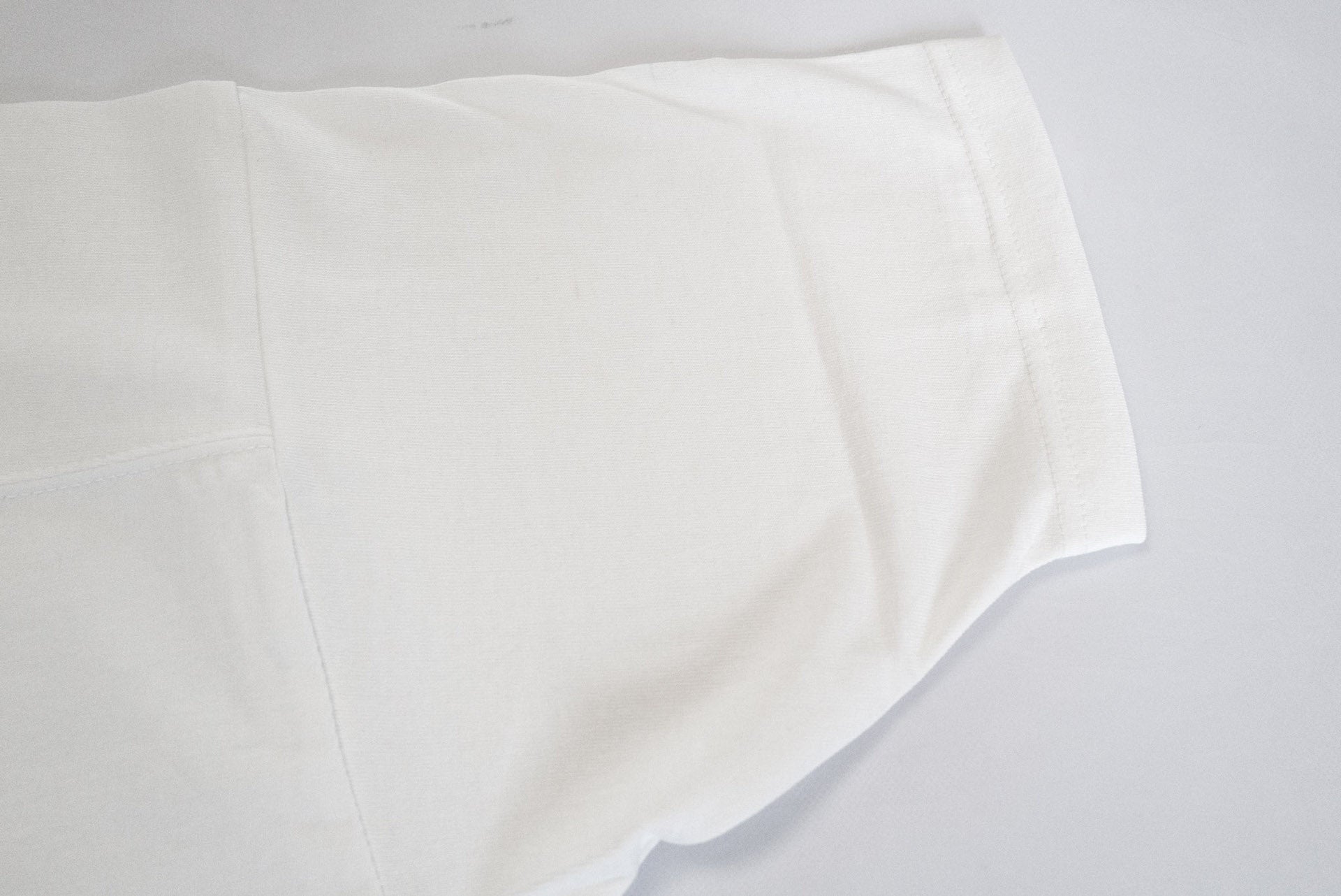 Denime X Warehouse Co. 7oz Loopwheeled Football Tee (White)