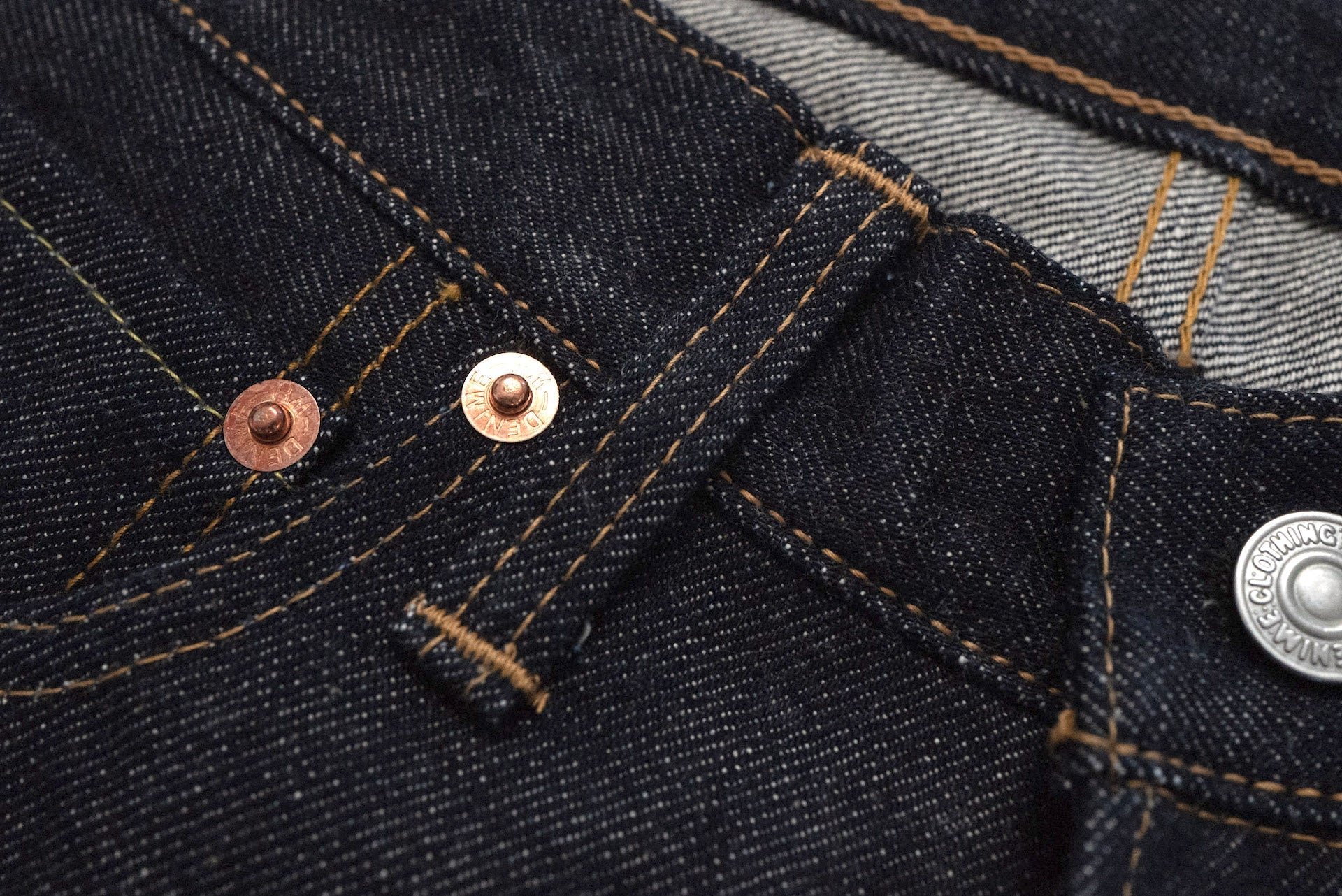 Denime X Warehouse Co. 221 14oz 'Big E Era' Denim (Modern Straight fit)