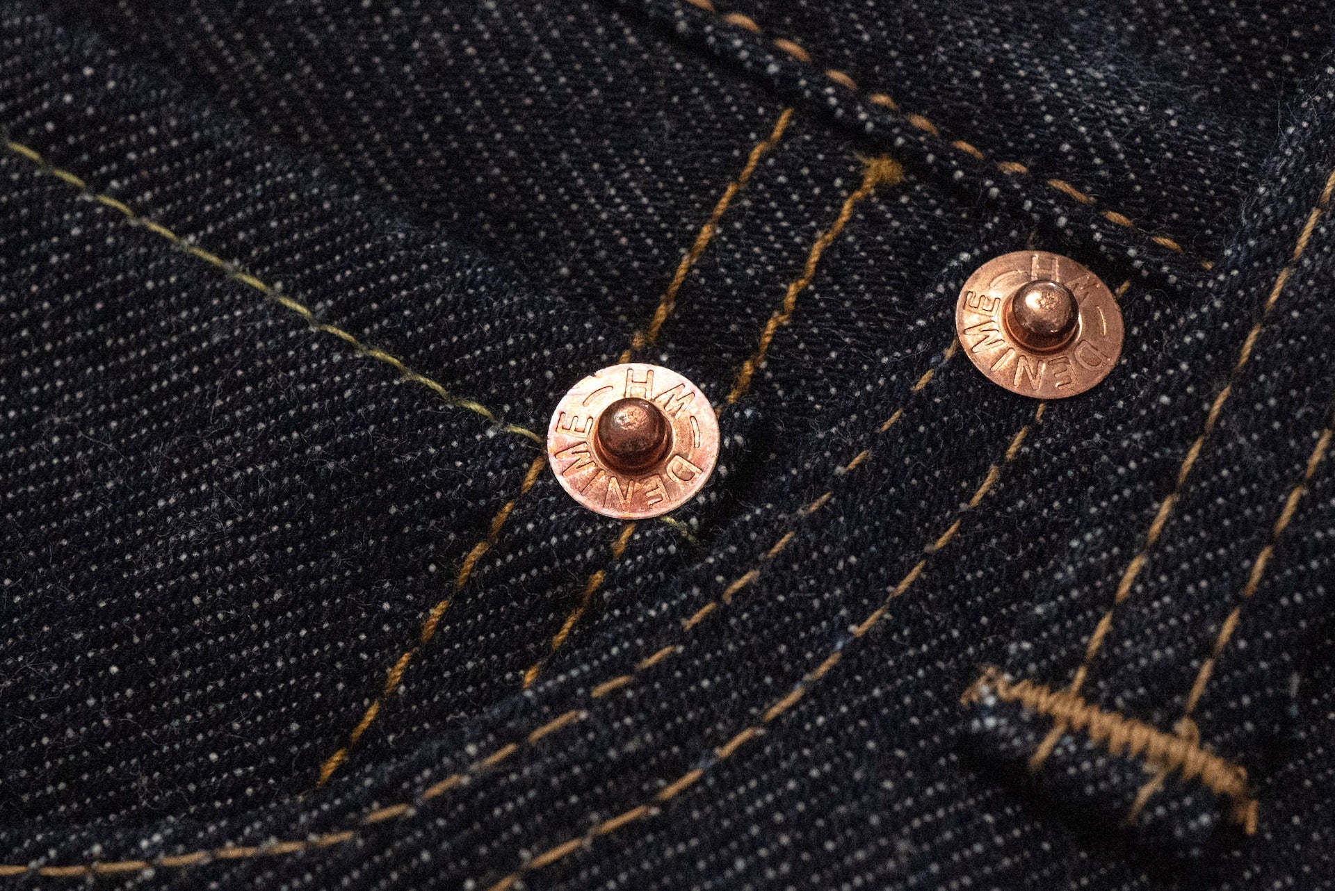 Denime X Warehouse Co. 221 14oz 'Big E Era' Denim (Modern Straight fit)