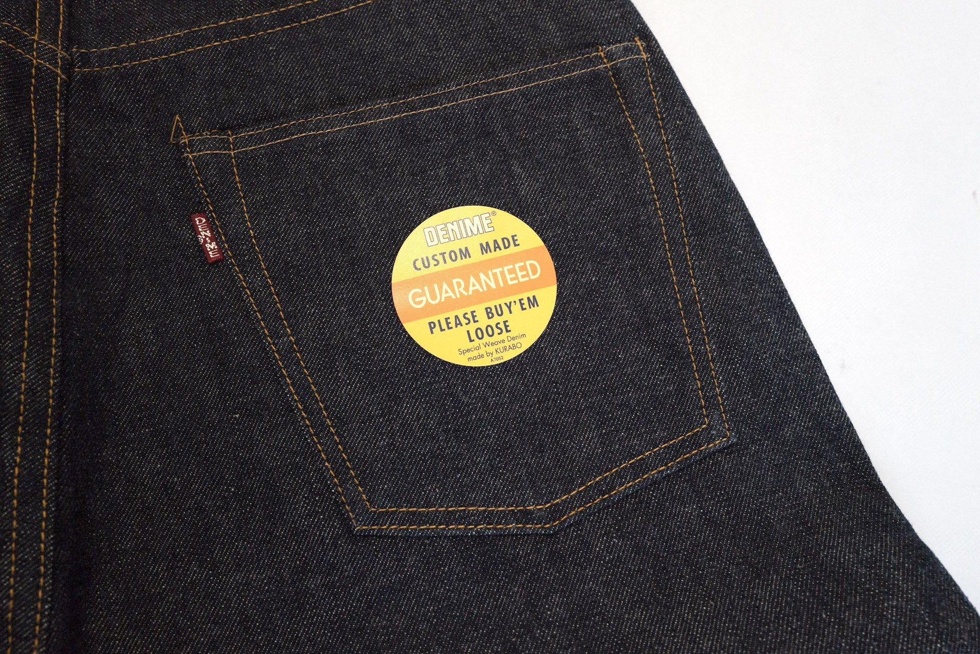 Denime X Warehouse Co. 221 14oz 'Big E Era' Denim (Modern Straight fit)