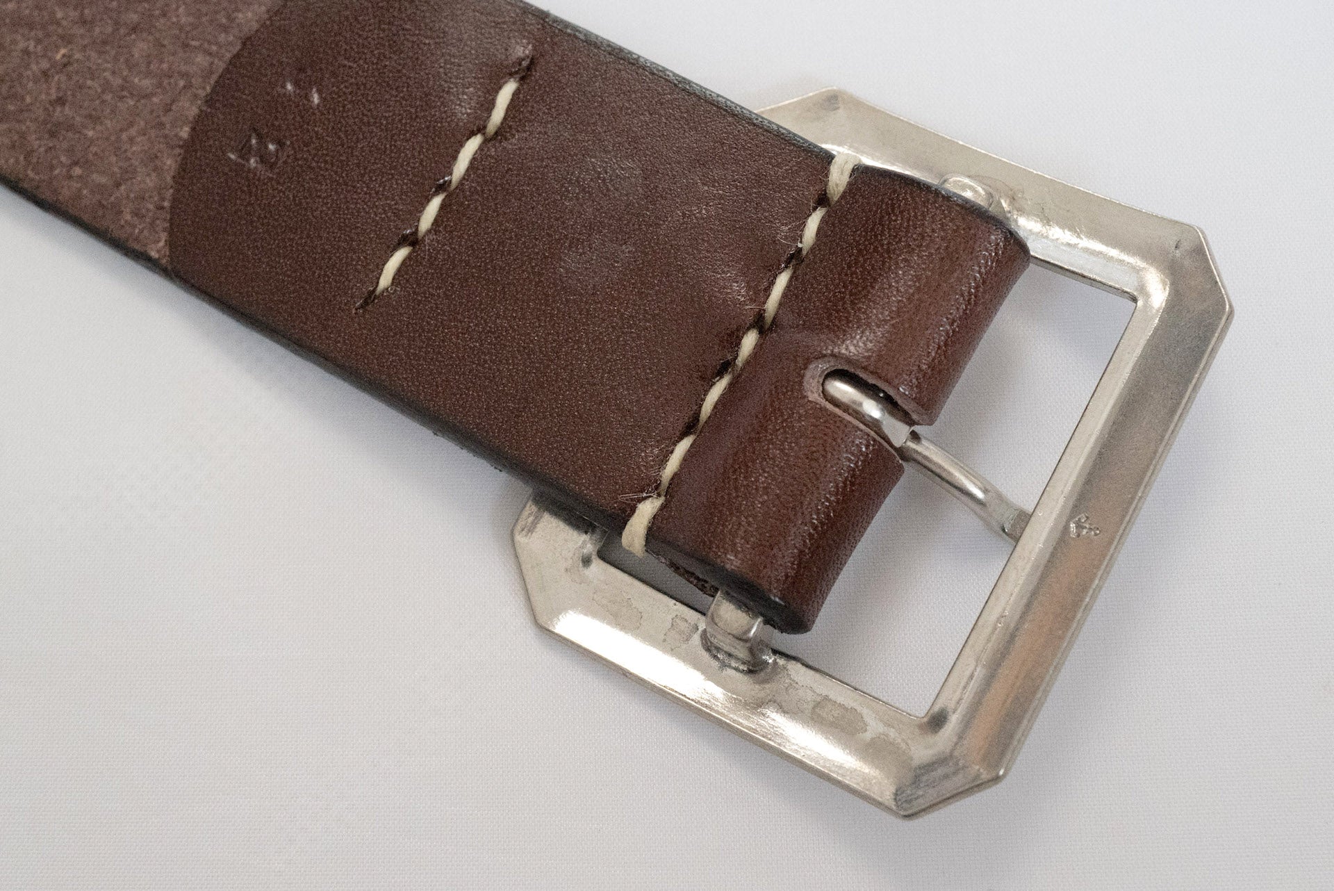 Warehouse "Garrison" Cowhide Belt (Brown)
