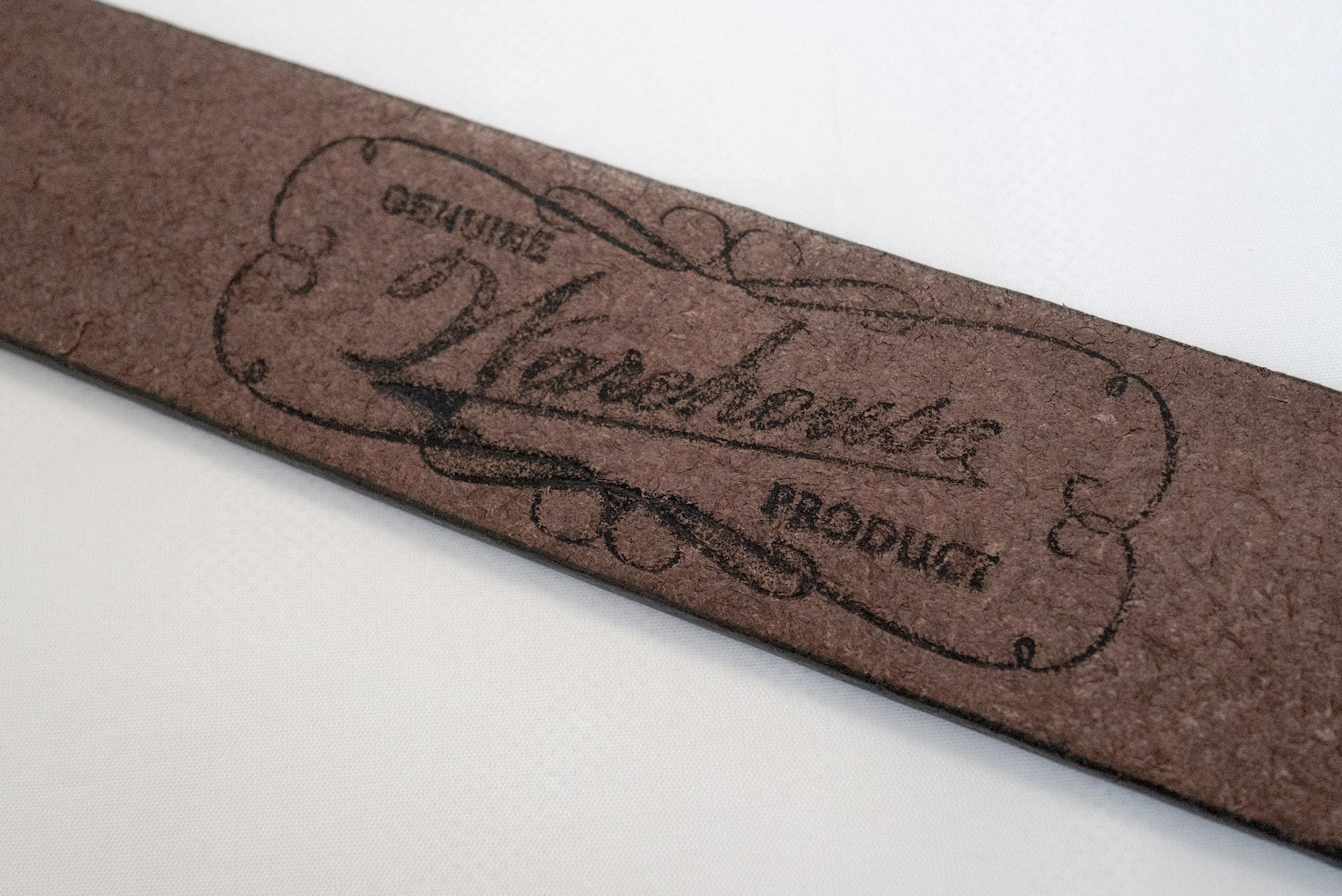 Warehouse "Garrison" Cowhide Belt (Brown)