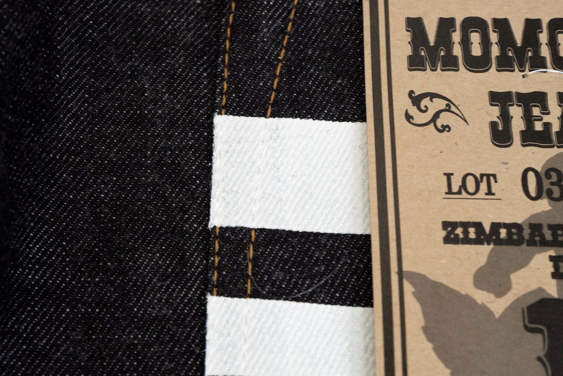 MOMOTARO JEANS 13oz 0306-13SP Denim (Slim Tapered Fit)