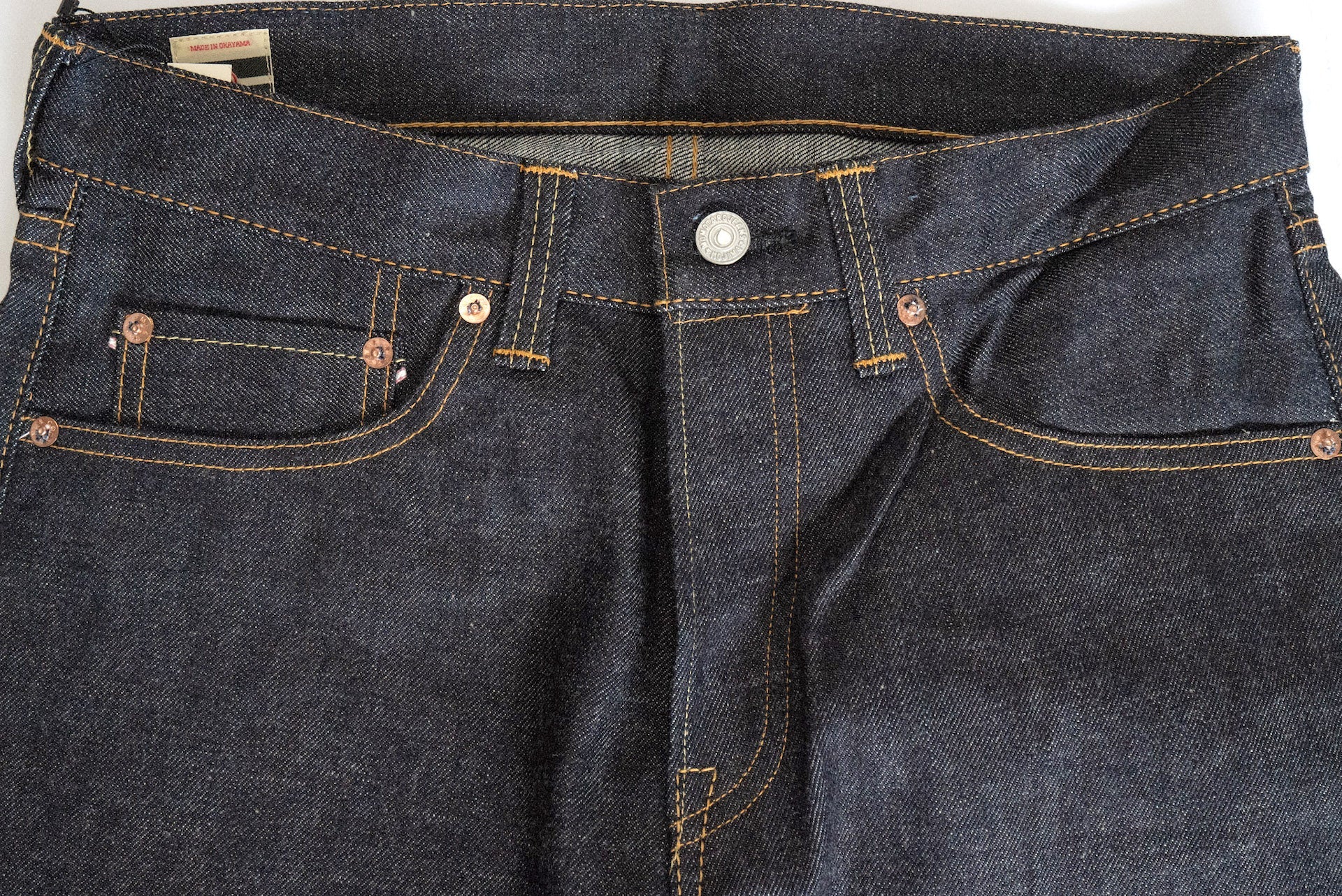 MOMOTARO JEANS 13oz 0405-13SP Denim (High Tapered Fit)