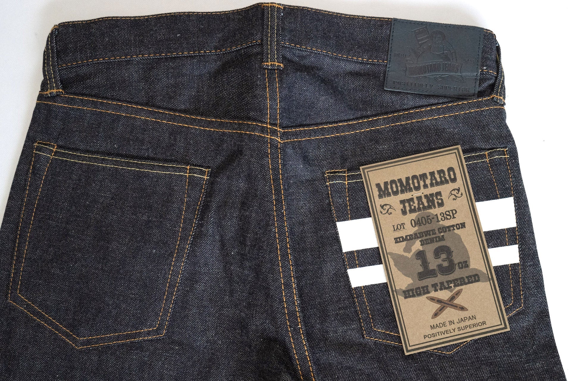 MOMOTARO JEANS 13oz 0405-13SP Denim (High Tapered Fit)