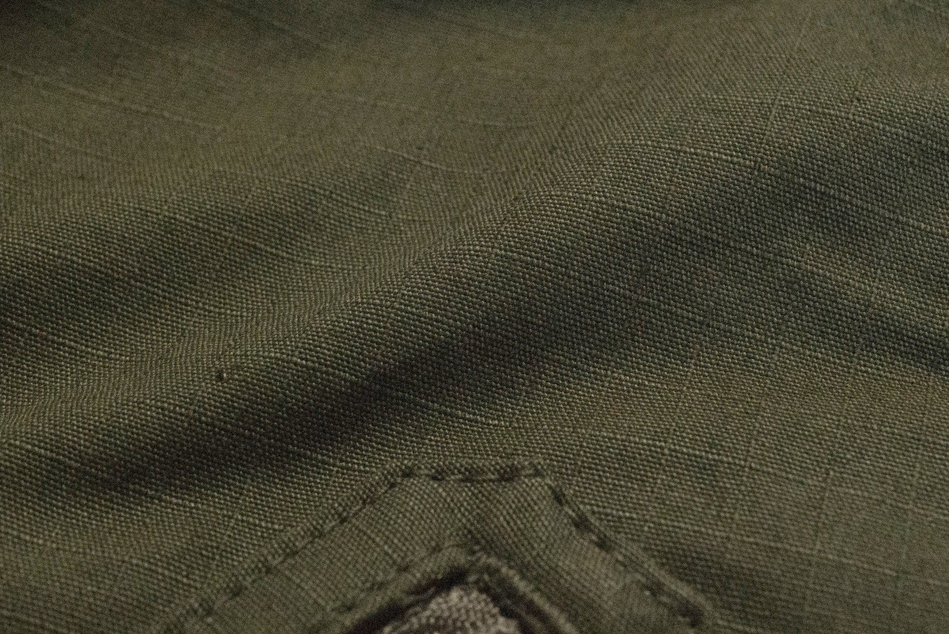 Unique Garment Cotton Rip-Stop 'Bird View' Mountain Parka (Olive)
