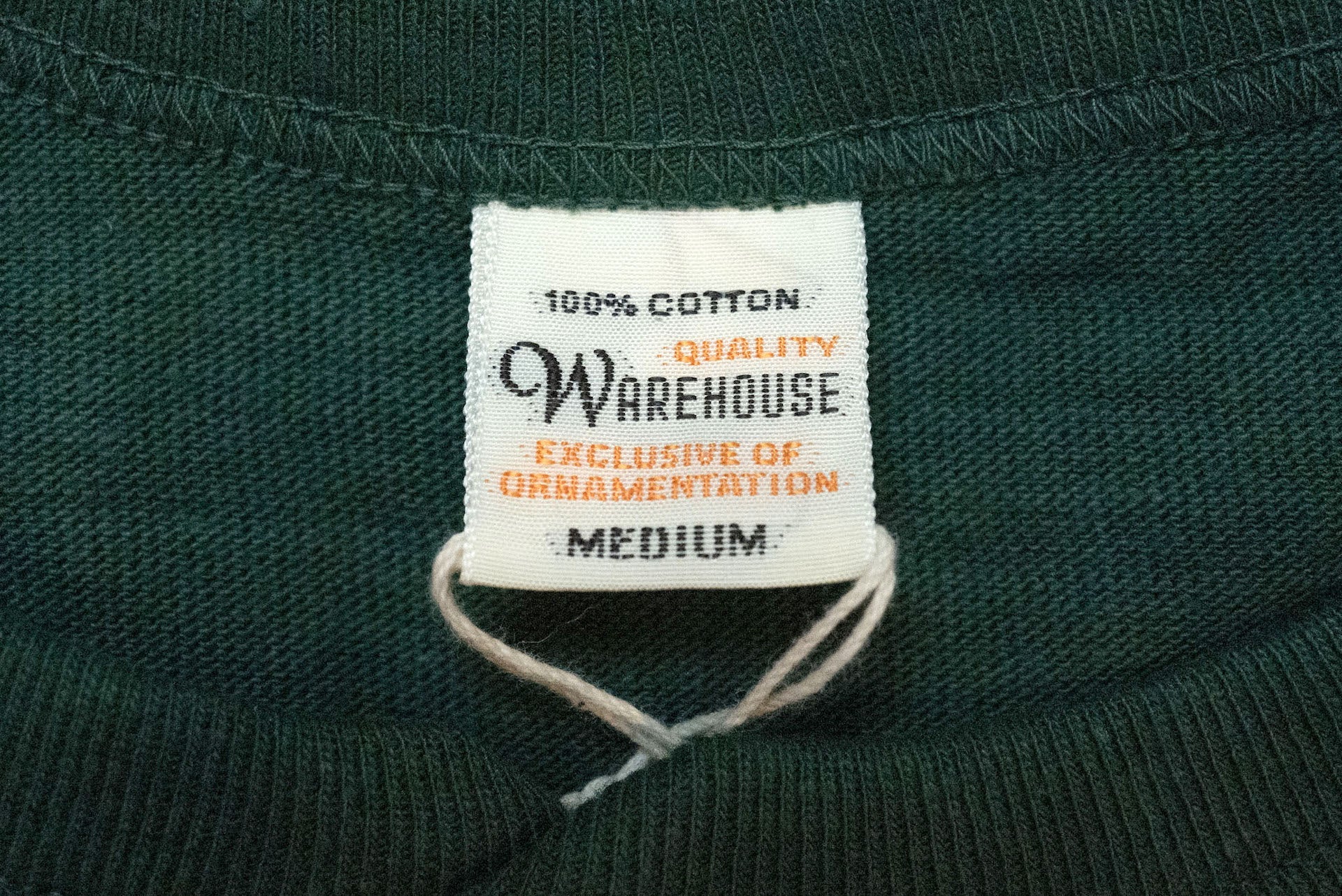 Warehouse 5.5oz "Bamboo Textured" Henley Tee (Dark Green)