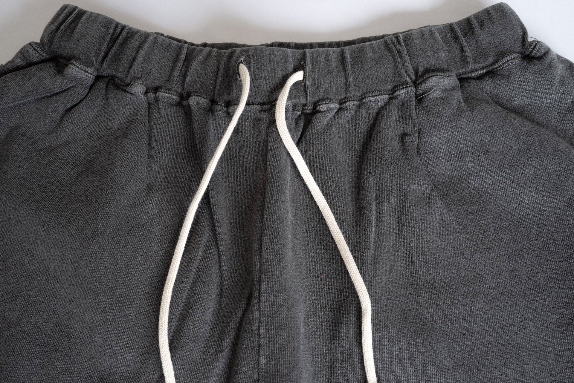 Dubble Works Tubular 'Pigment Dyed' Sweat Shorts (Sumi Black)