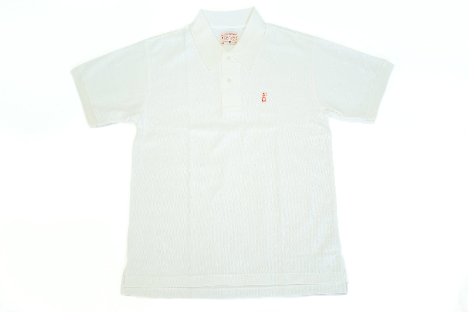 Boncoura Heavyweight Polo Shirt (White)