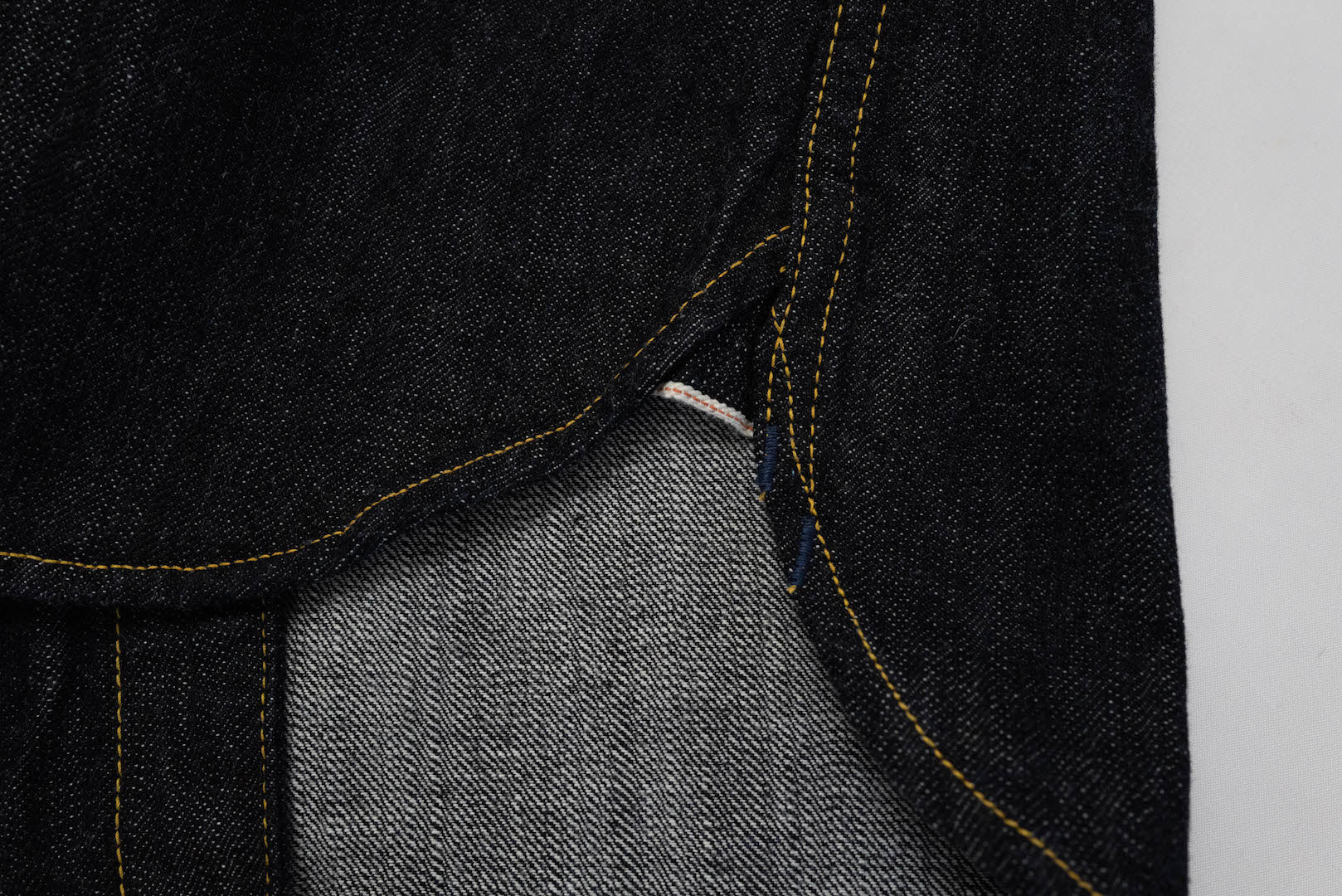 The Flat Head 10oz "Type 1" Indigo Dyed Denim Western Shirt