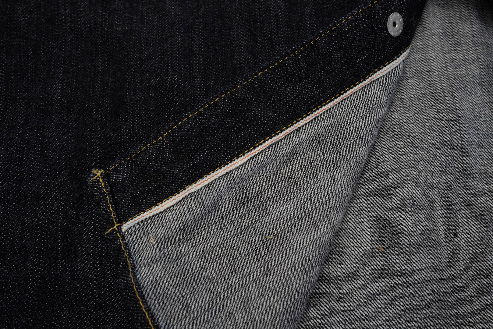 The Flat Head 10oz "Type 1" Indigo Dyed Denim Western Shirt