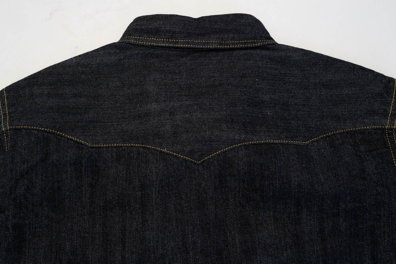 The Flat Head 10oz "Type 1" Indigo Dyed Denim Western Shirt