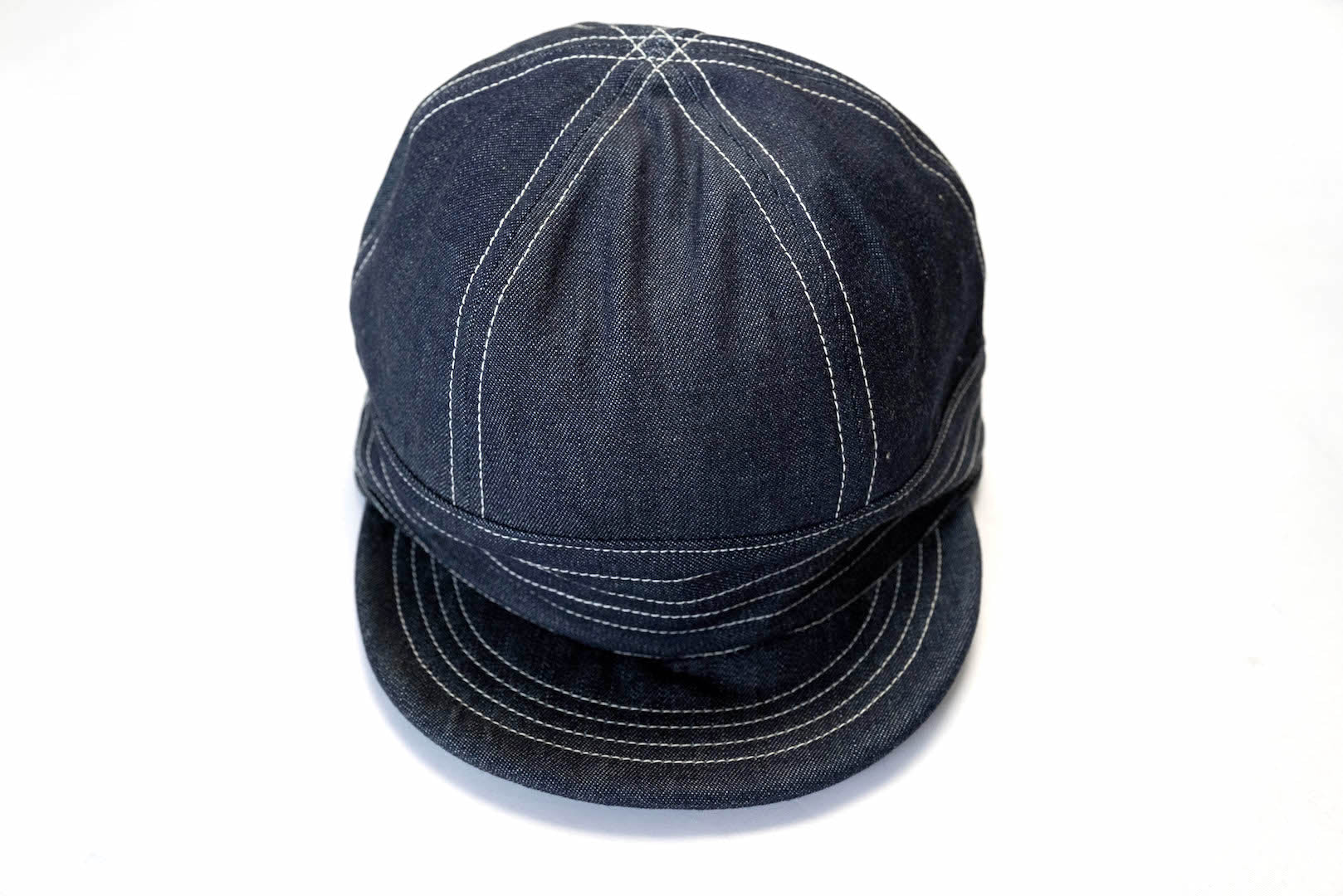 Freewheelers "Guthrie" 10oz Indigo Dyed Denim Cap