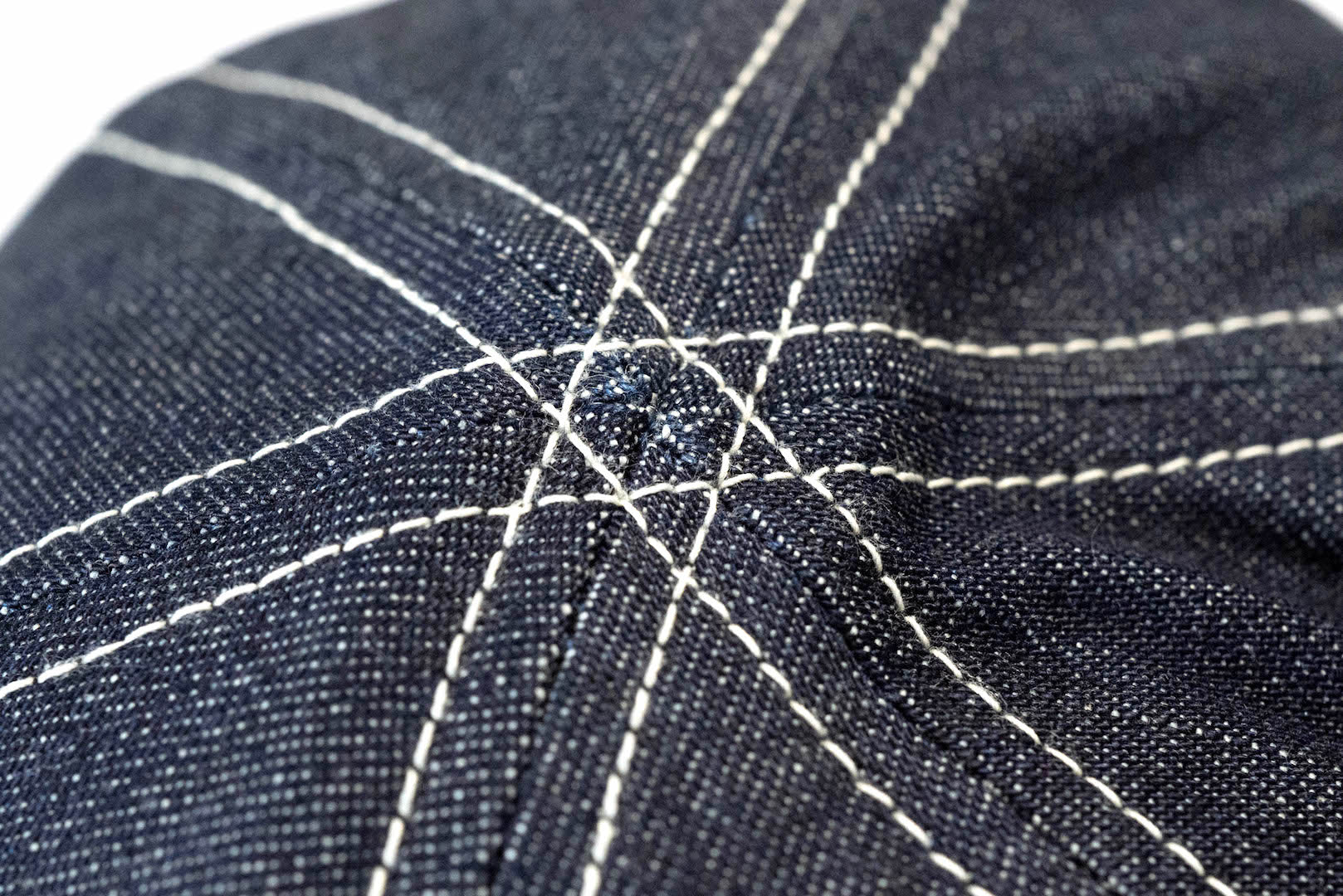 Freewheelers "Guthrie" 10oz Indigo Dyed Denim Cap